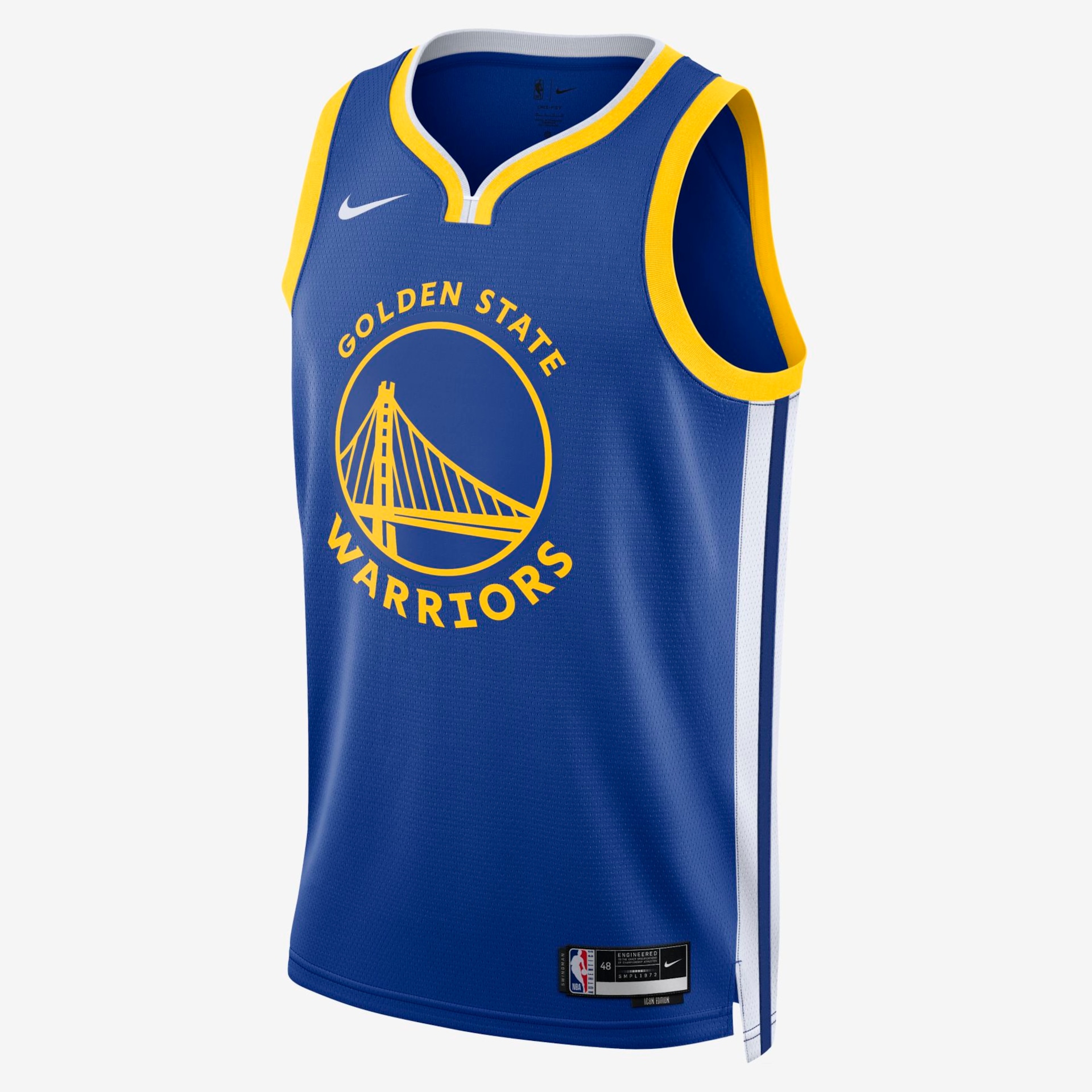 Regata Nike Golden State Warriors Icon Edition 2022/23 Masculina - Foto 1