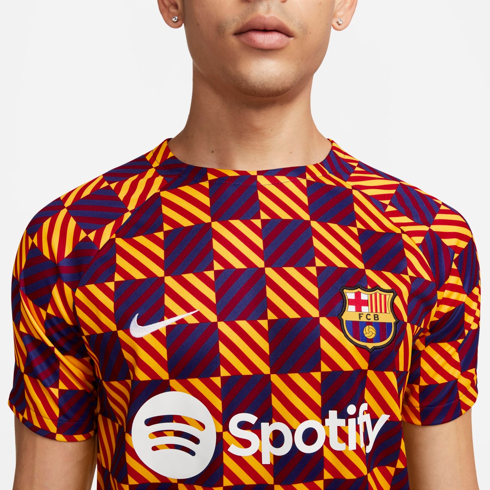 Camiseta Nike Barcelona Masculina - Foto 3