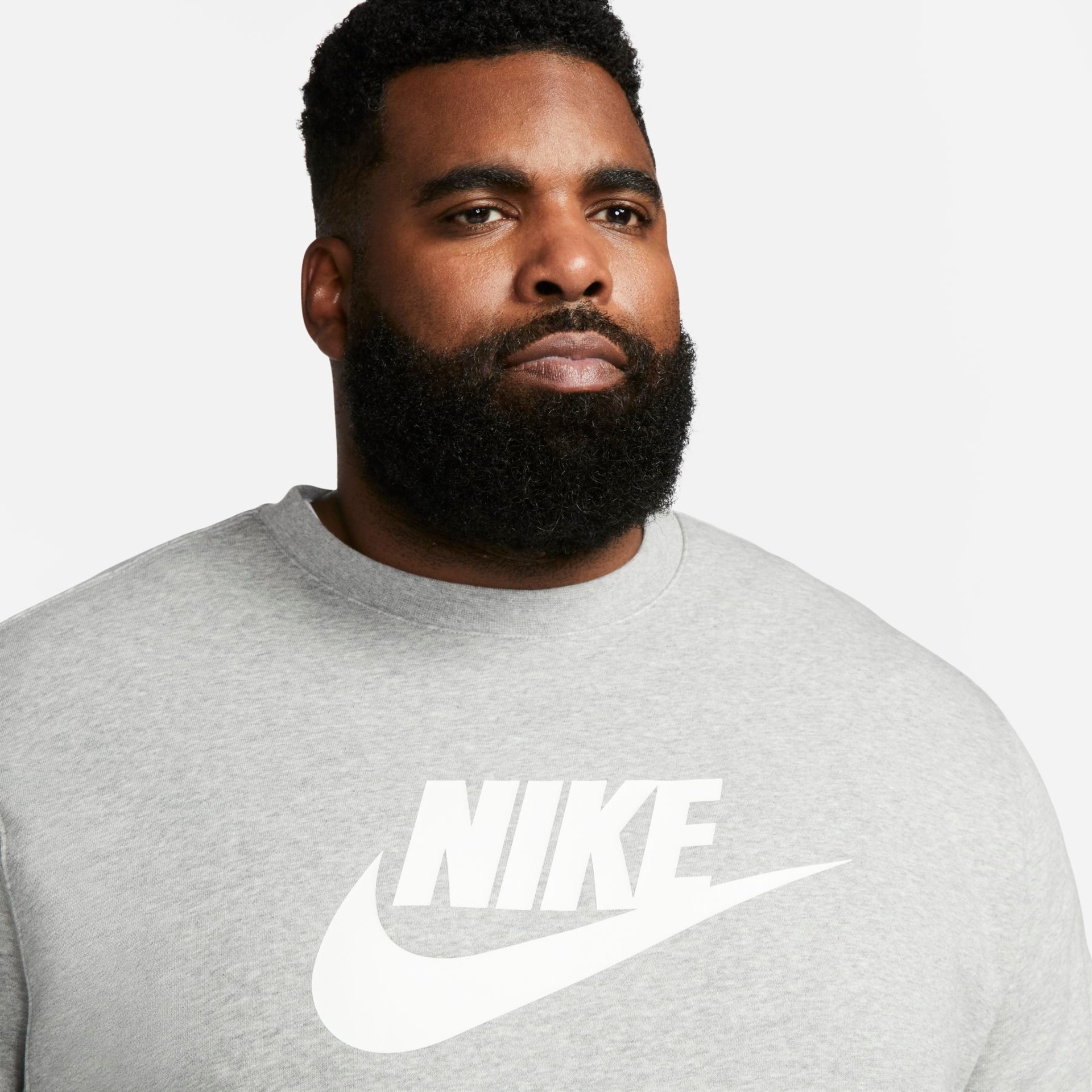 Blusão Nike Sportswear Club Fleece Crew Masculino - Foto 7