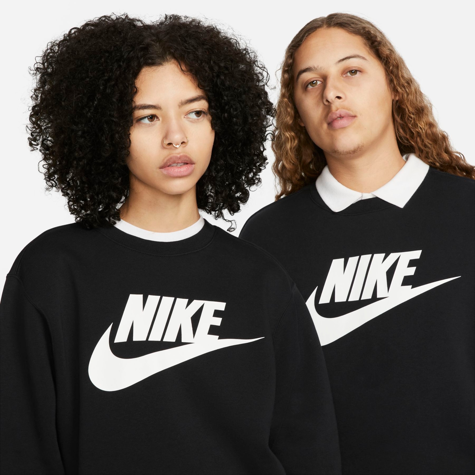 Blusão Nike Sportswear Club Fleece Crew Masculino - Foto 3