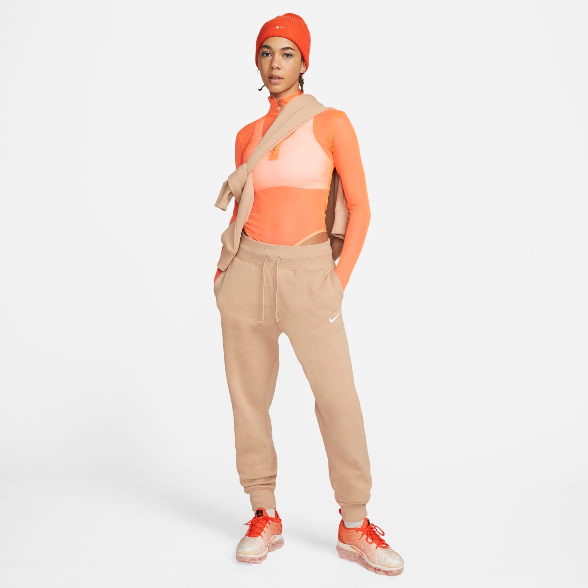 Calça Nike Sportswear Phoenix Fleece Feminina - Foto 8