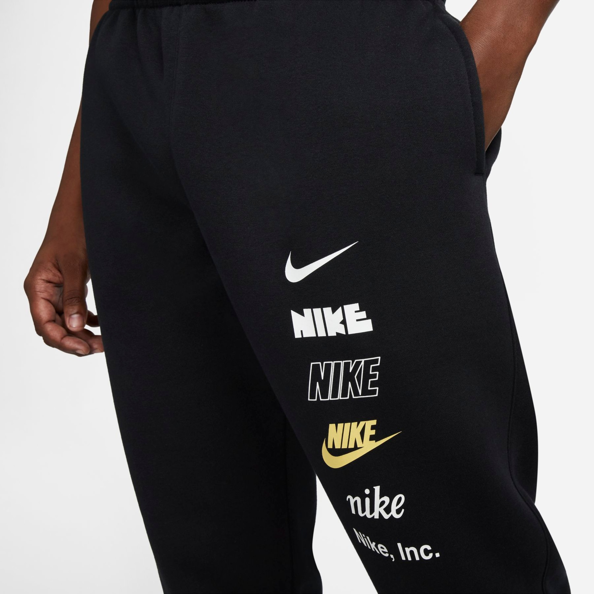Calça Nike Club Fleece Masculina - Foto 3