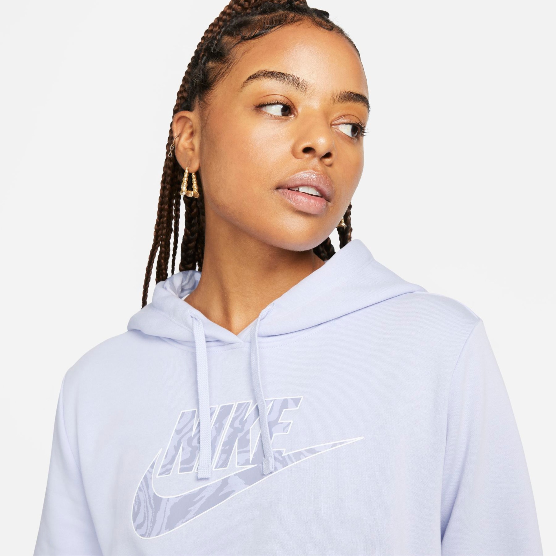 Blusão Nike Sportswear Club Fleece Feminino - Foto 3