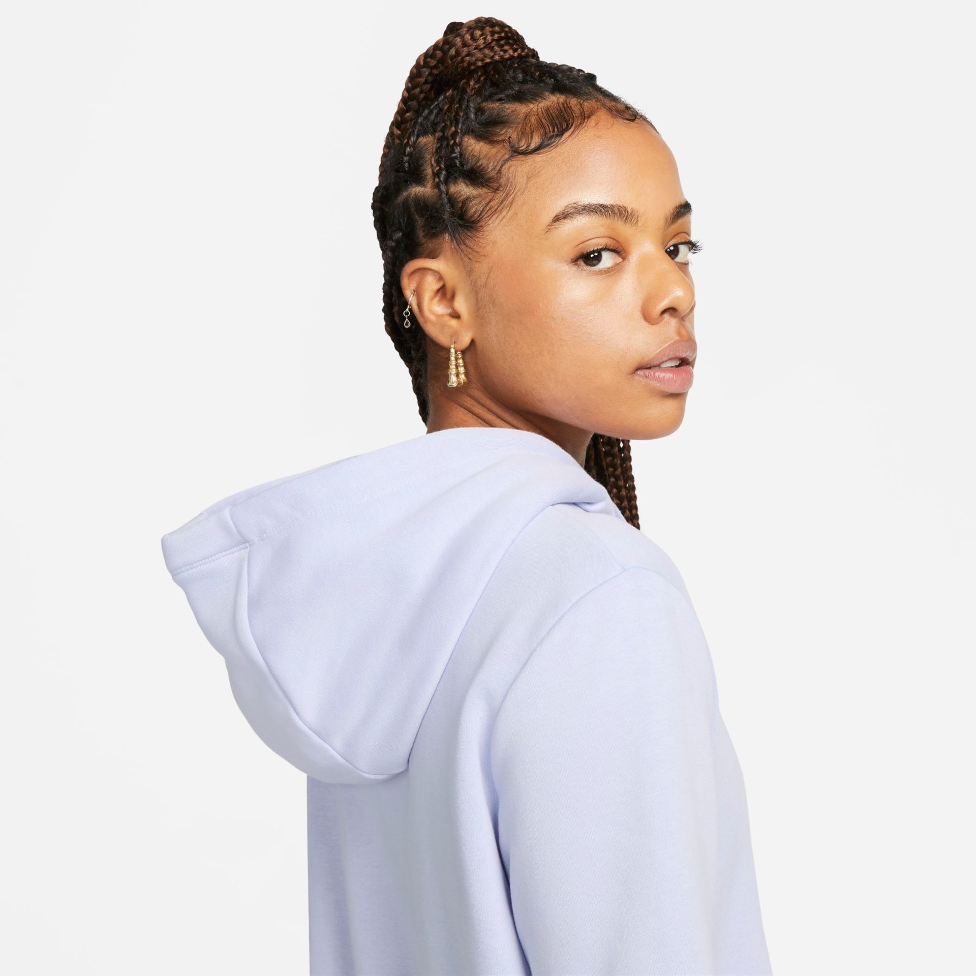 Blusão Nike Sportswear Club Fleece Feminino - Foto 5
