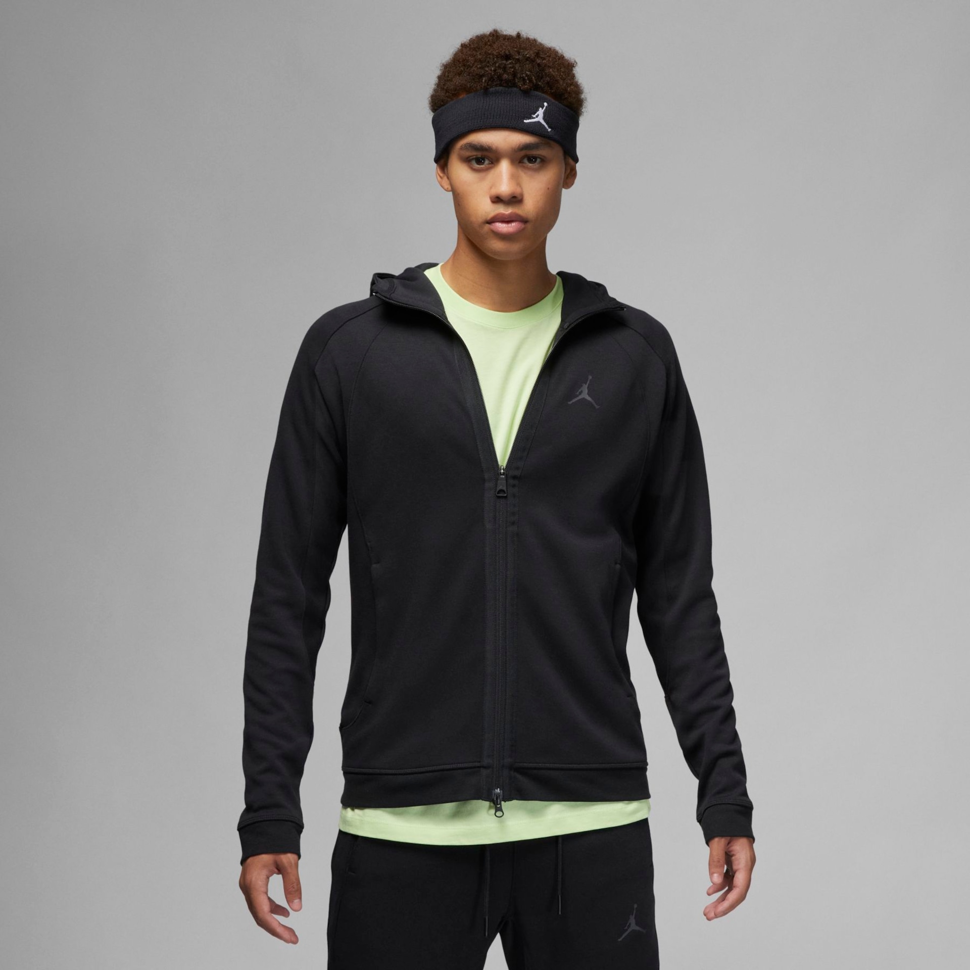 Jaqueta Jordan Dri-FIT Sport Fleece Masculina - Foto 1