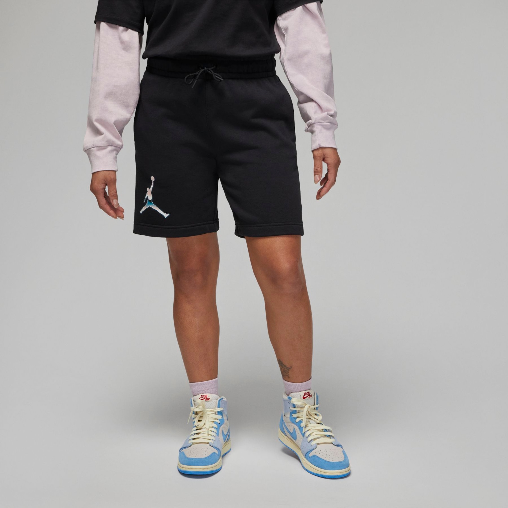 Shorts Jordan Brooklyn Fleece Feminino - Foto 1