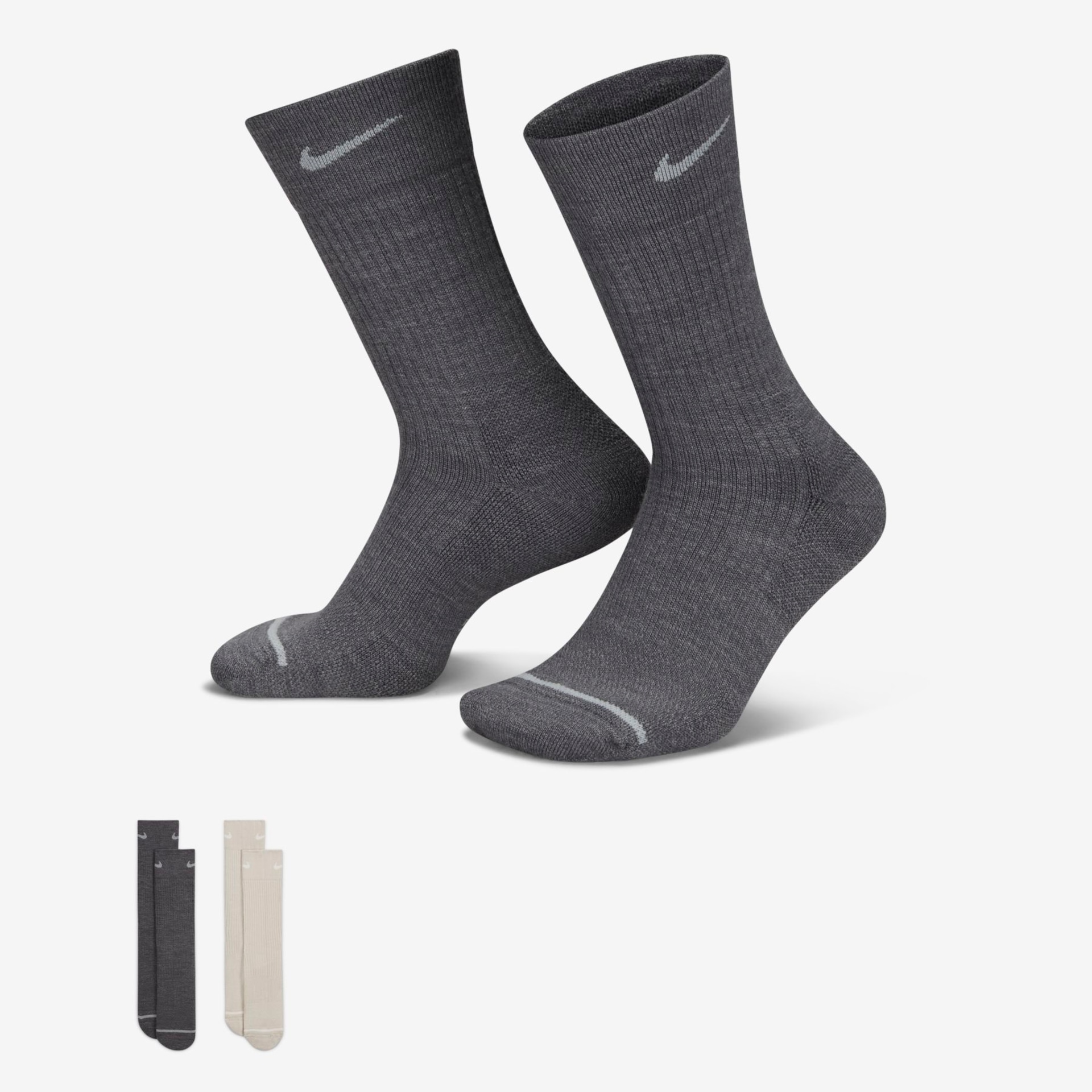 Meia Nike Everyday Essentials (2 pares) Unissex - Foto 1