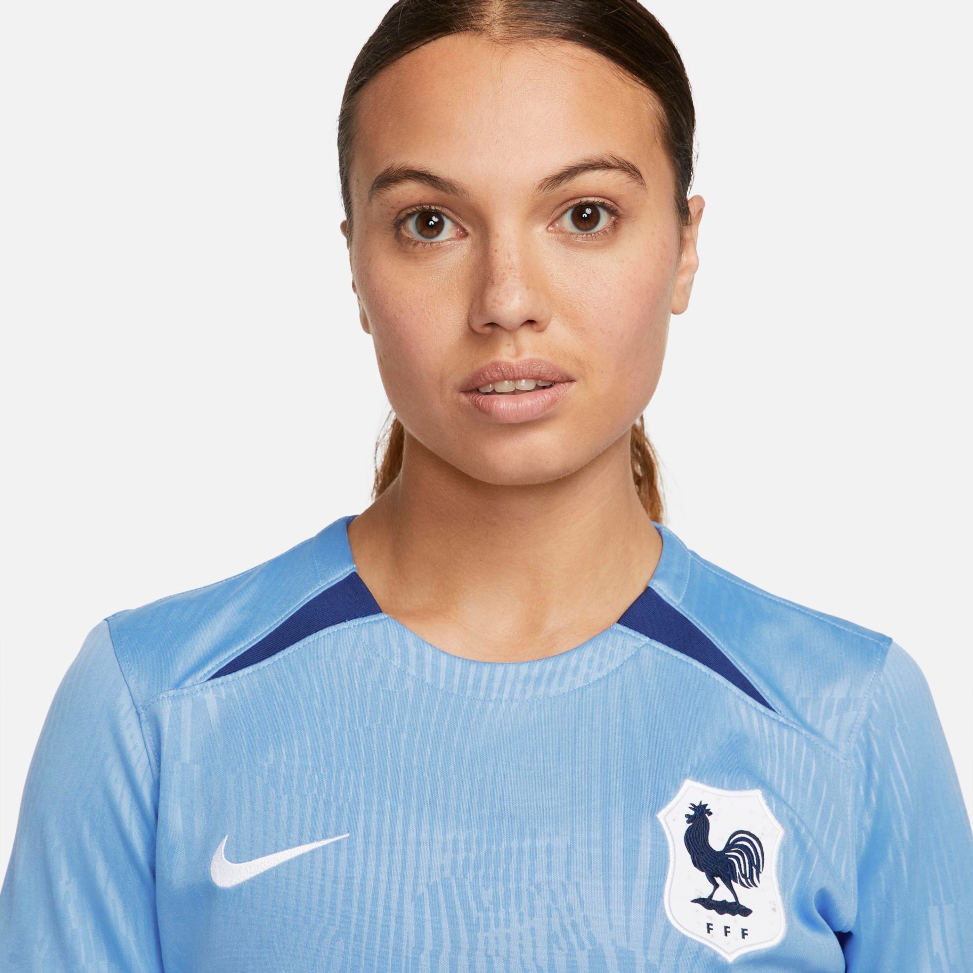 Camisa Nike França I 2023/24 Torcedora Pro Feminina - Foto 3