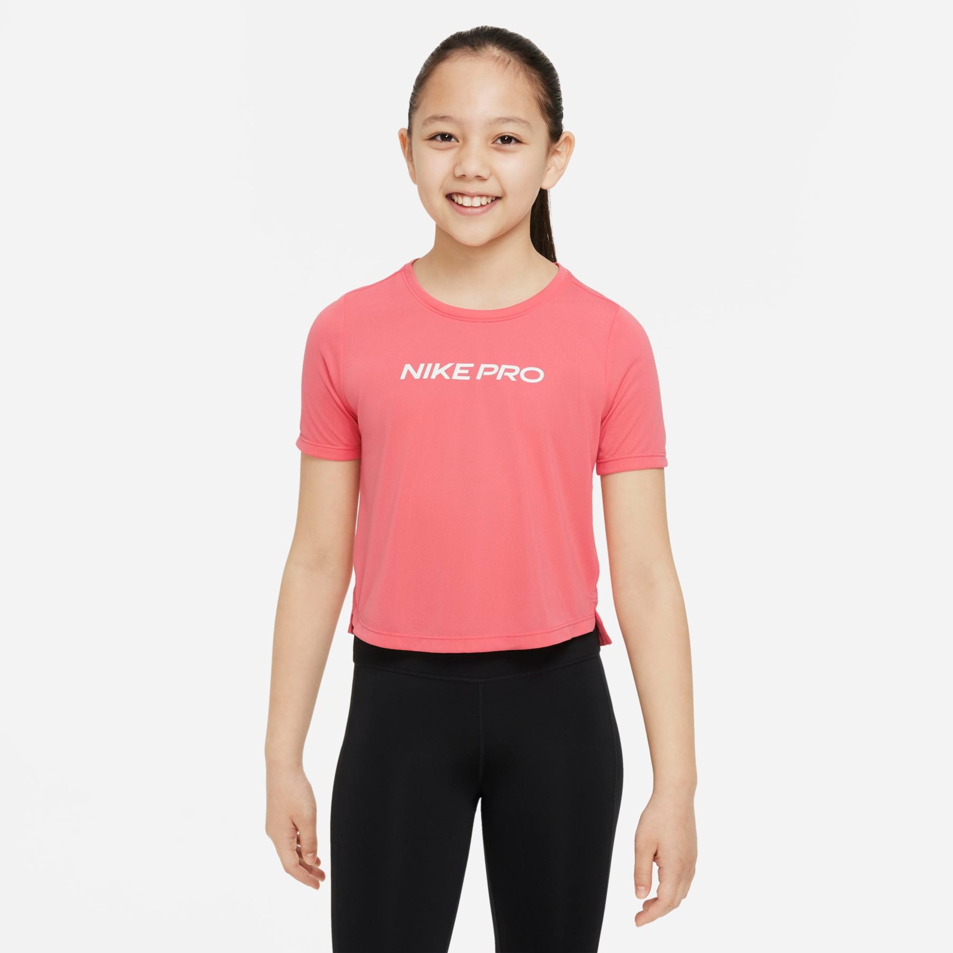 Camiseta Nike Pro Dri-FIT One Infantil - Foto 1