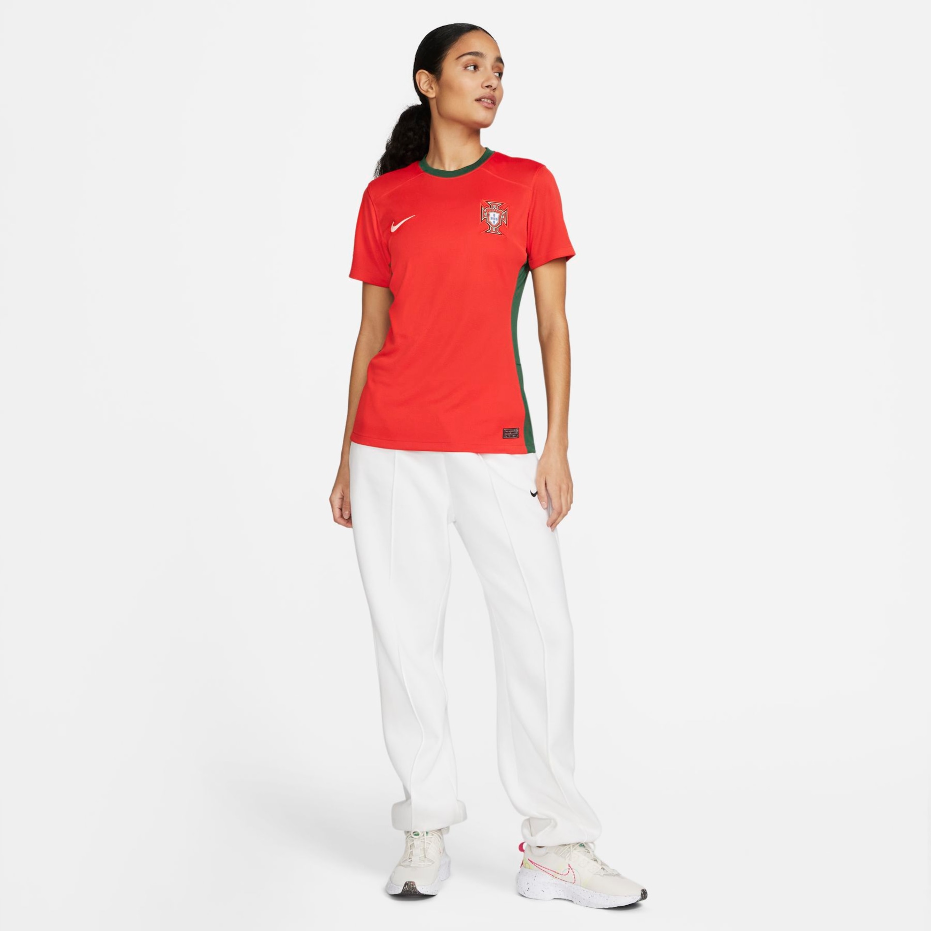 Camisa Nike Portugal I 2023/24 Torcedora Pro Feminina - Foto 8