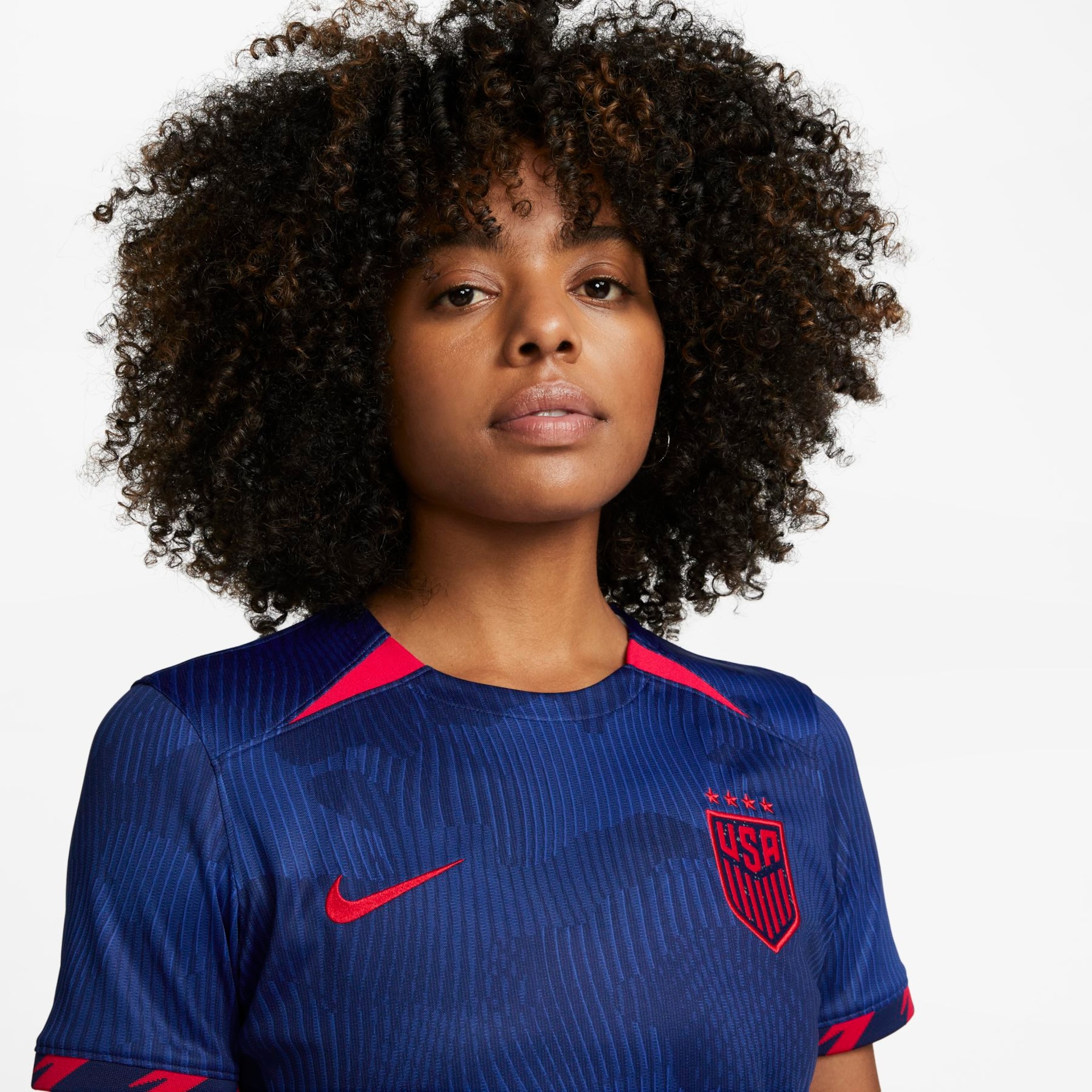 Camiseta Nike Estados Unidos II 2023/24 Torcedora Pro Feminina - Foto 3