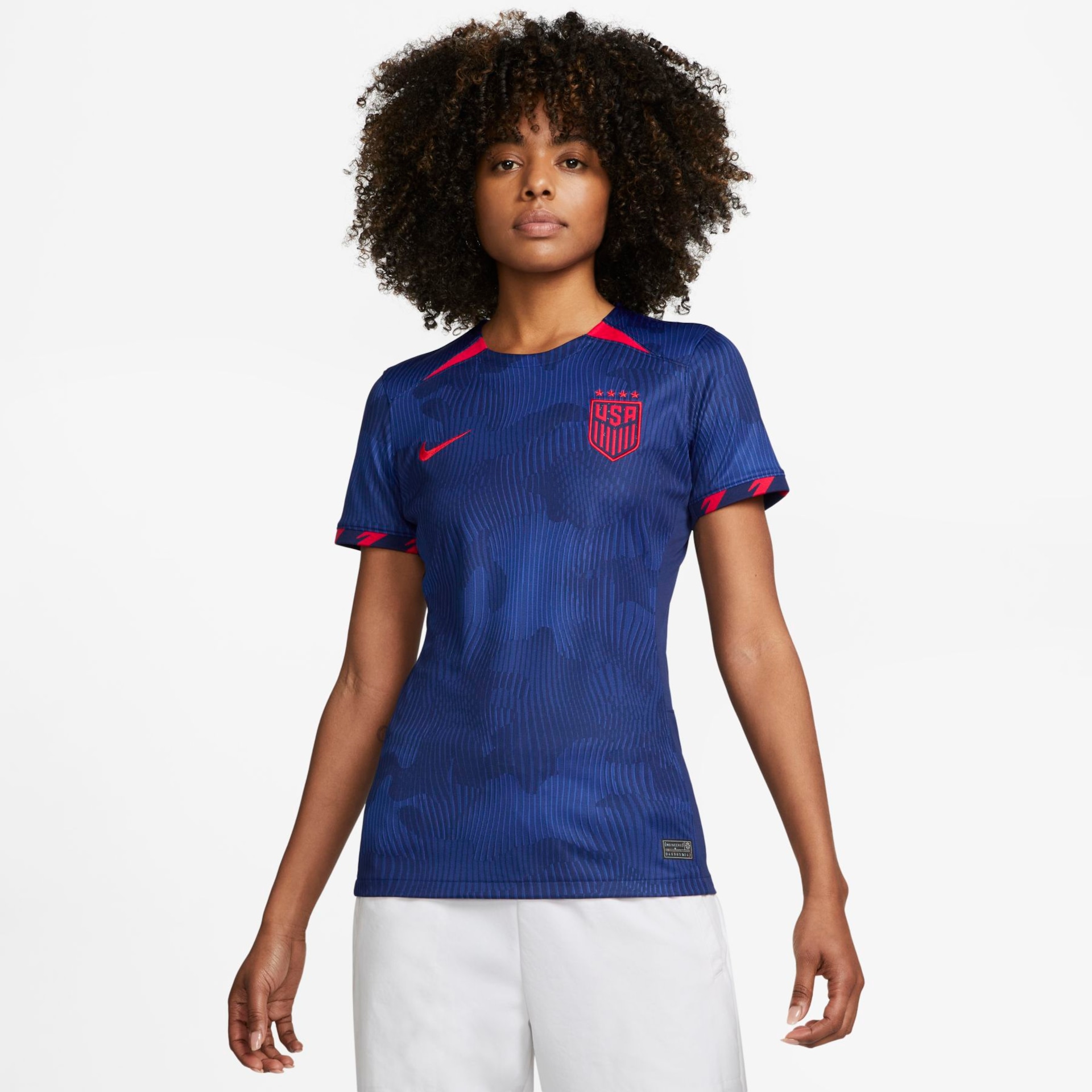 Camiseta Nike Estados Unidos II 2023/24 Torcedora Pro Feminina - Foto 1