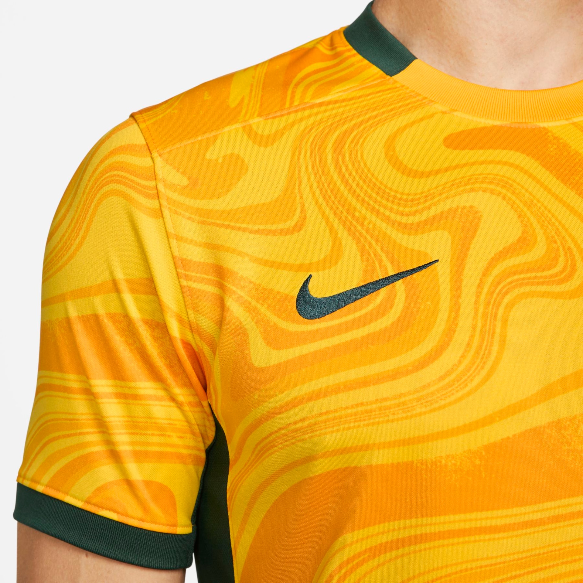 Camisa Nike Austrália I 2023/24 Torcedor Pro Masculina - Foto 4