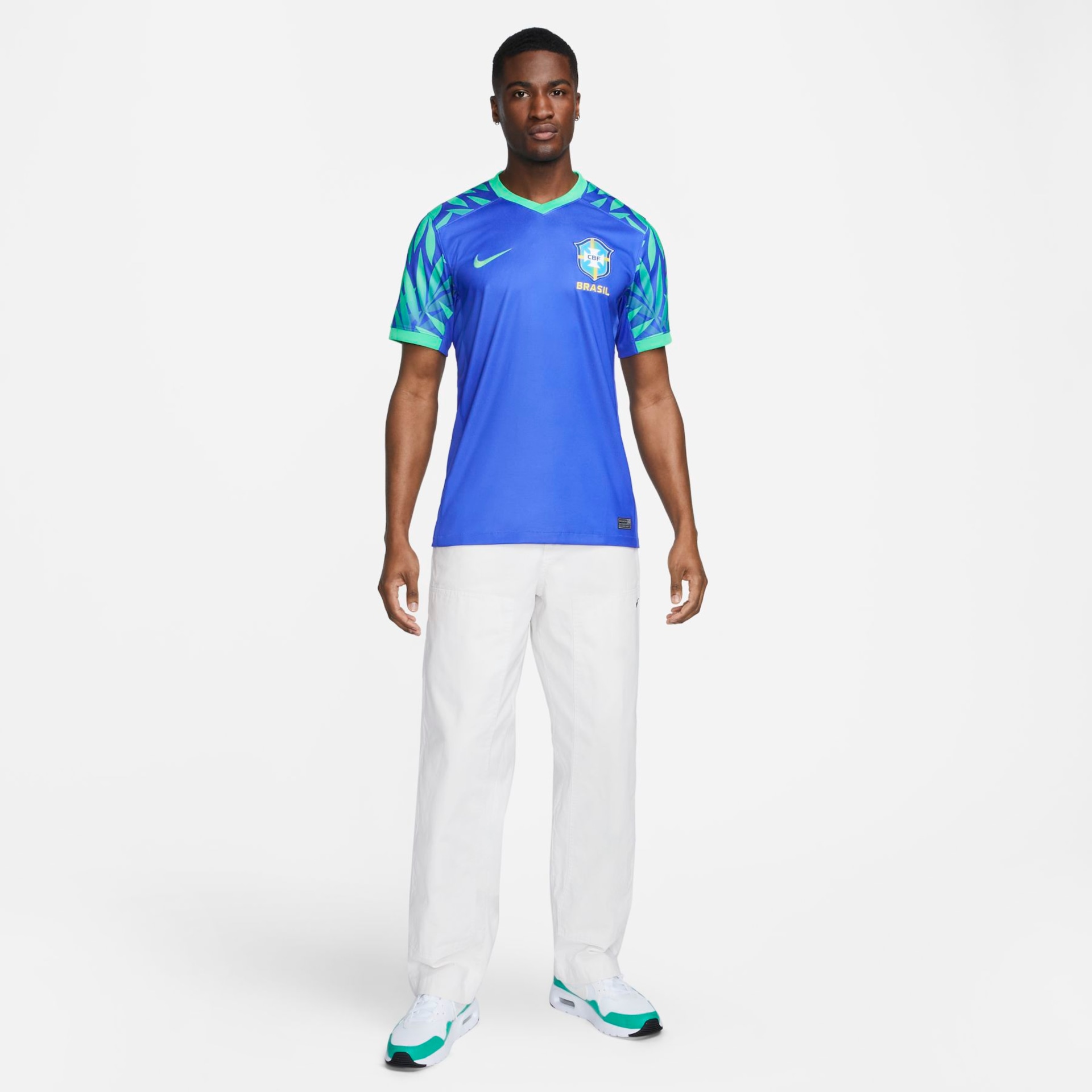 Camisa Nike Brasil II 2023/24 Torcedor Pro Masculina - Foto 8