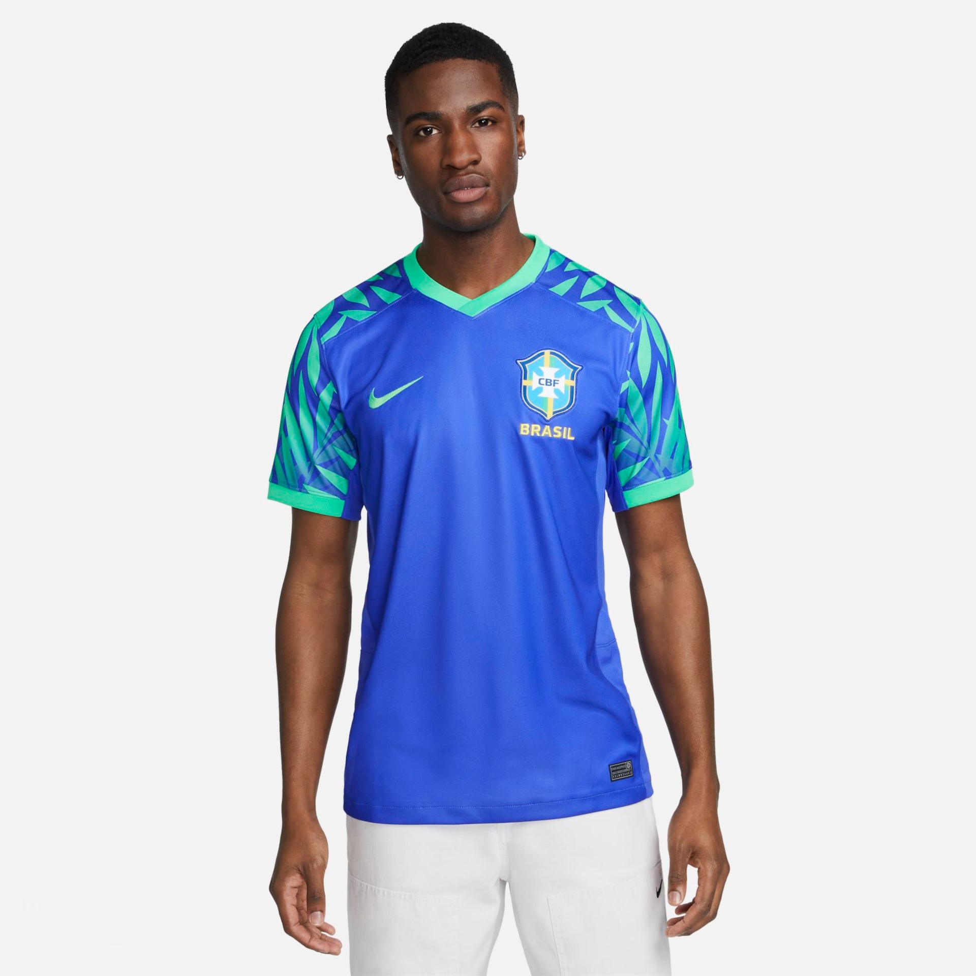 Camisa Nike Brasil II 2023/24 Torcedor Pro Masculina - Foto 1