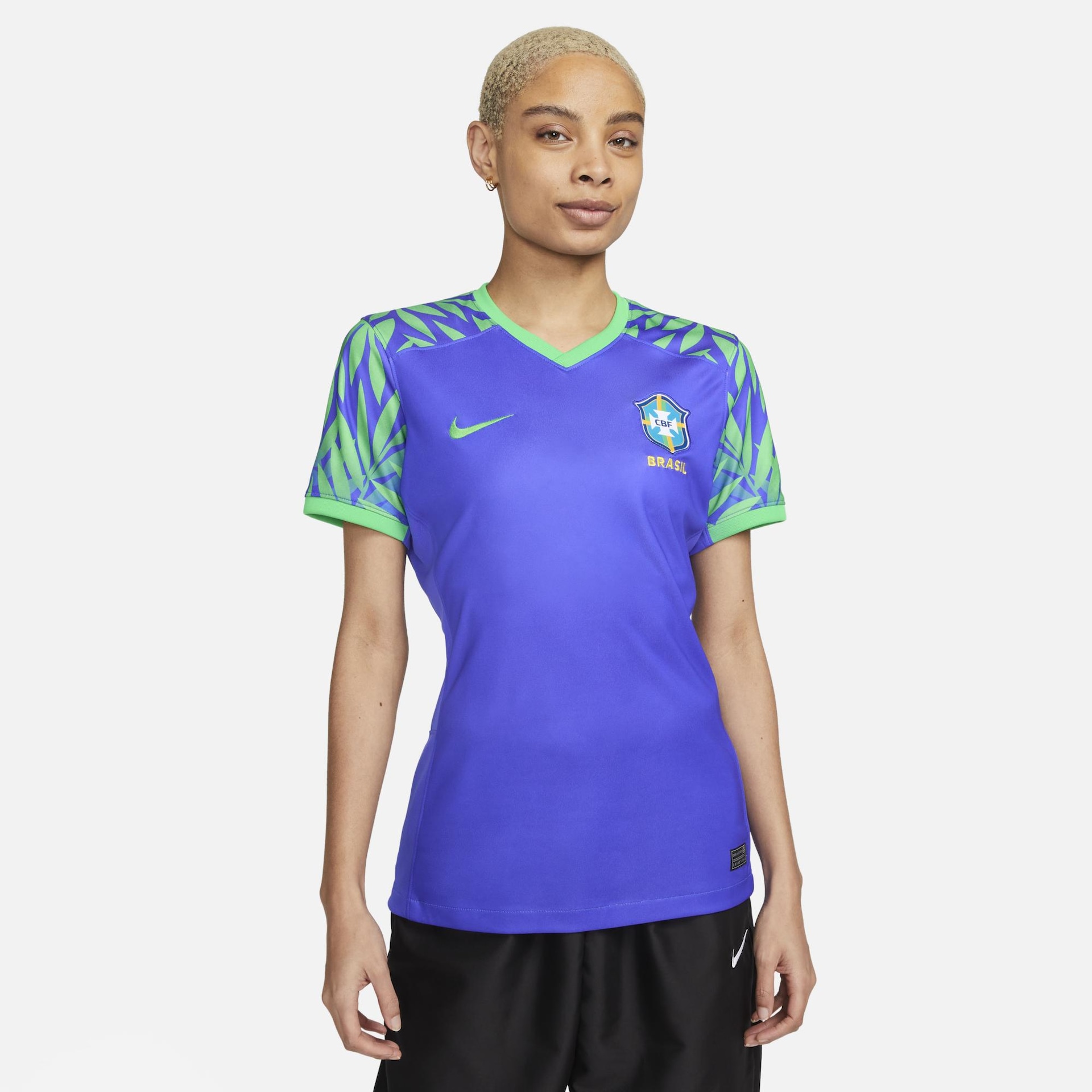 Camisa Nike Brasil II 2023/24 Torcedora Pro Feminina - Foto 1