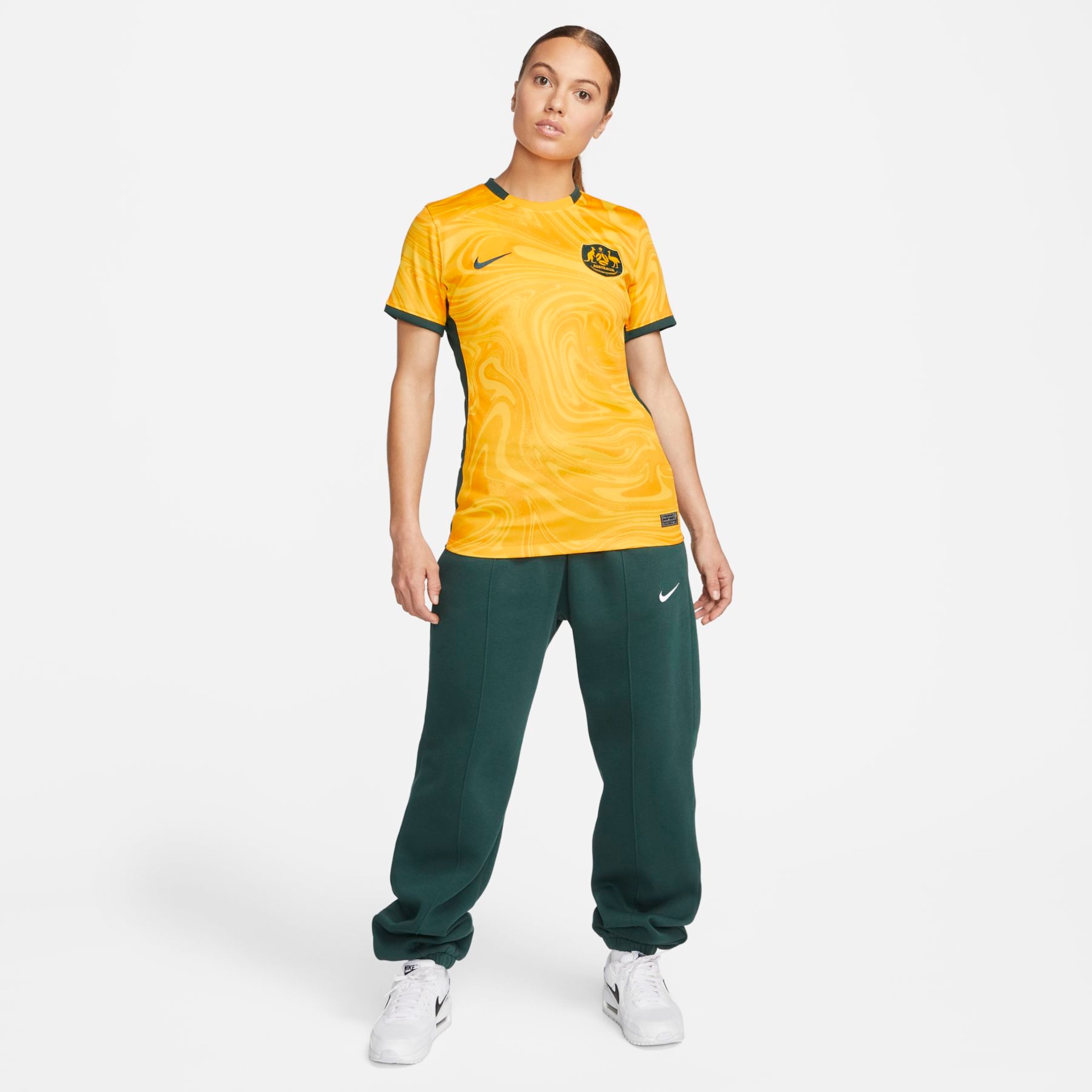 Camisa Nike Austrália I 2023/24 Torcedora Pro Feminina - Foto 6