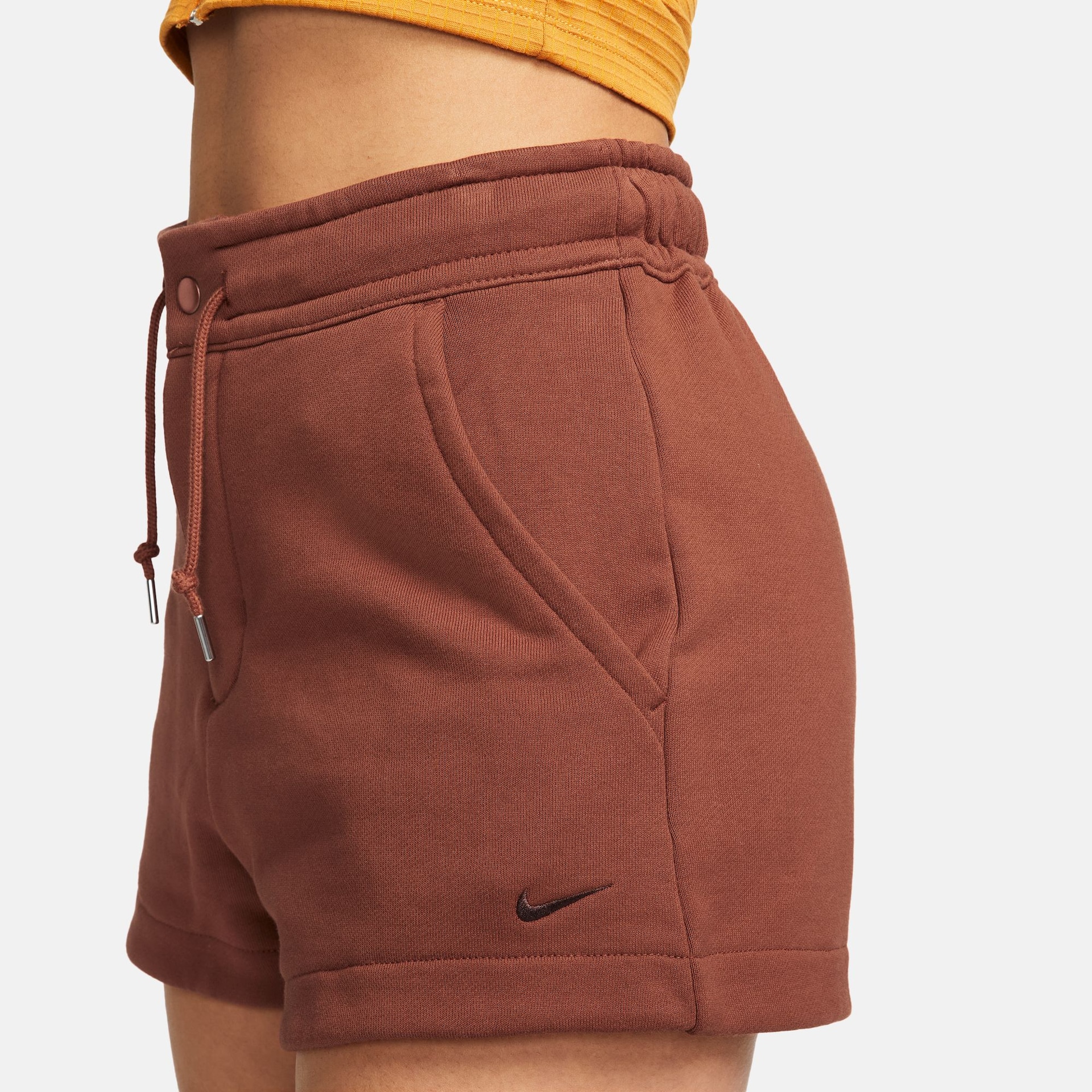 Shorts Nike Sportswear Modern Fleece Feminino - Foto 3