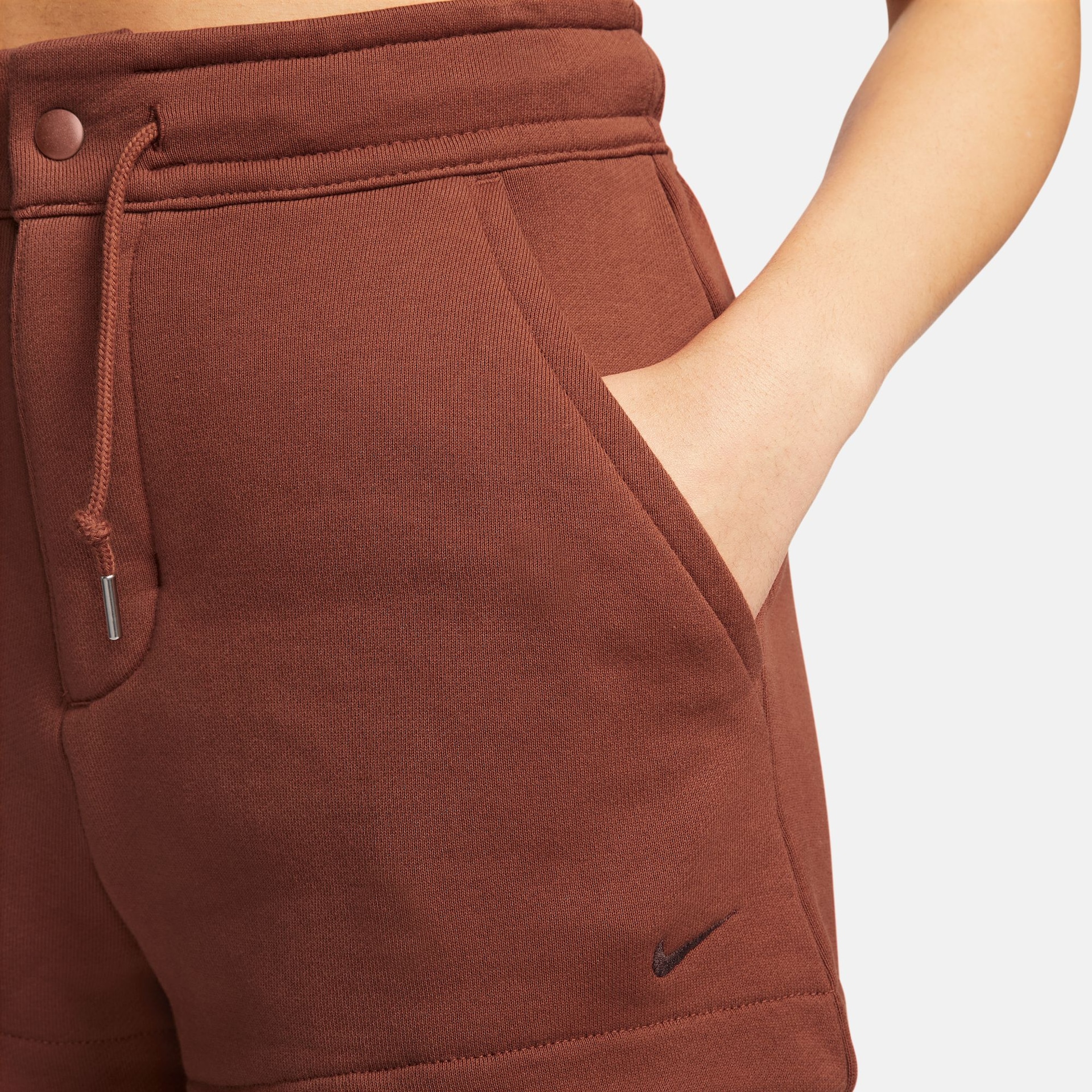 Shorts Nike Sportswear Modern Fleece Feminino - Foto 4