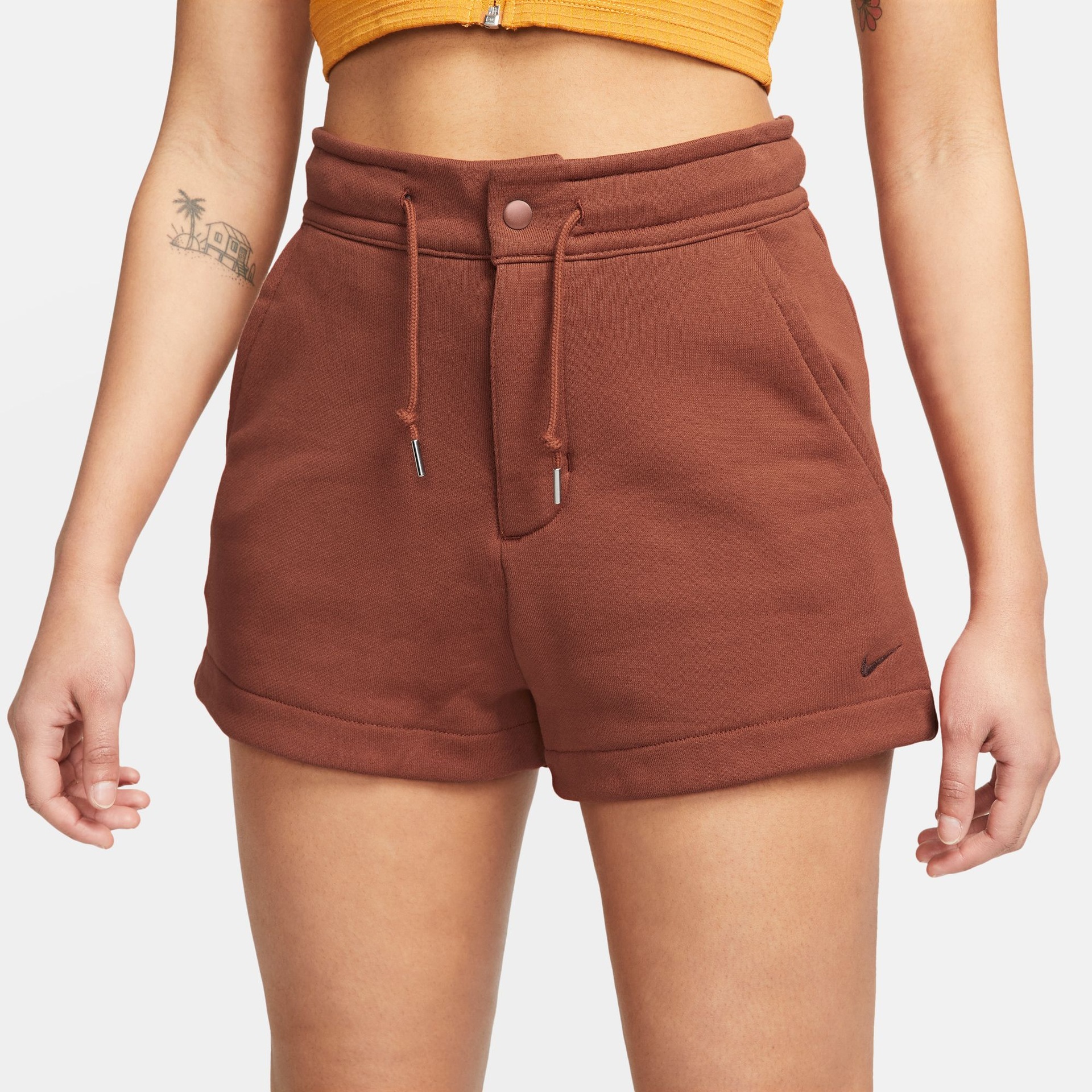 Shorts Nike Sportswear Modern Fleece Feminino - Foto 1