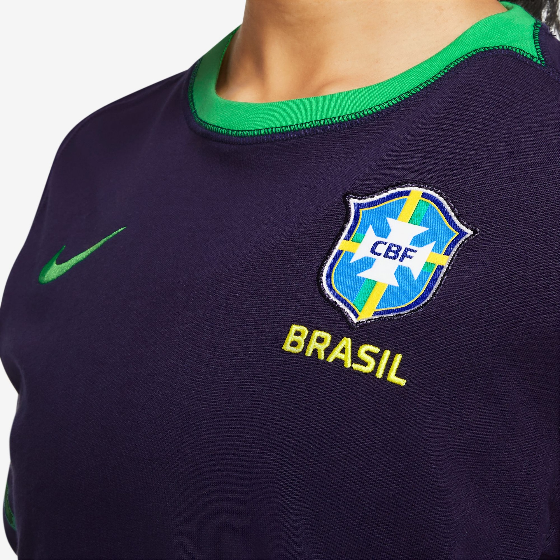 Camiseta Nike Brasil Travel Feminina - Foto 3