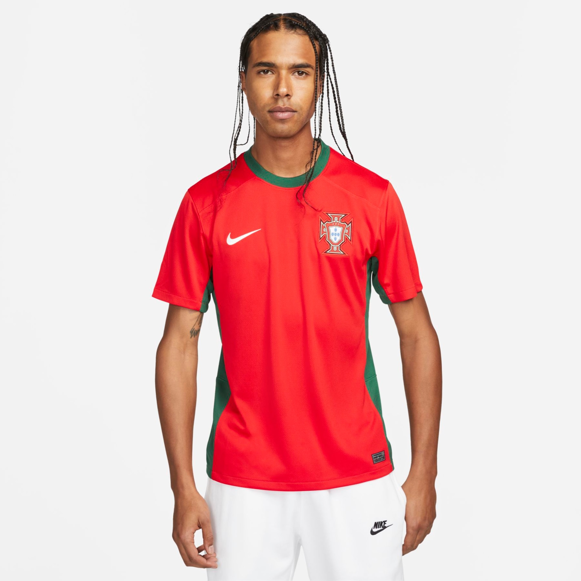 Camisa Nike Portugal I 2023/24 Torcedor Pro Masculina - Foto 1