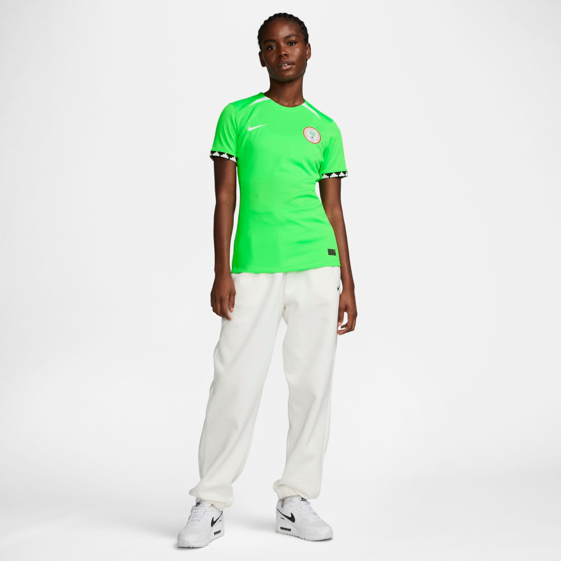 Camisa Nike Nigéria I 2023/24 Torcedora Pro Feminina - Foto 8