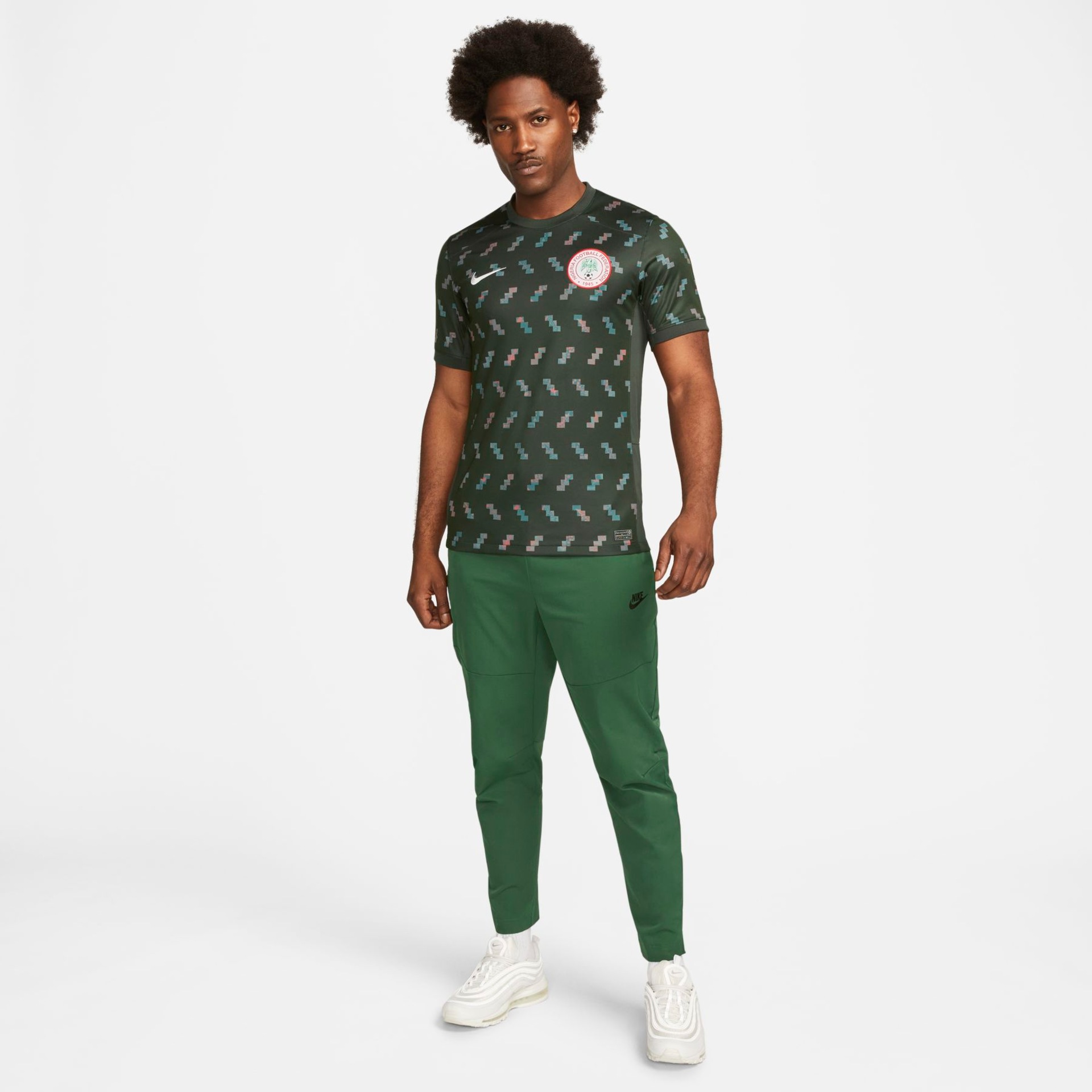 Camisa Nike Nigéria II 2023/24 Torcedor Pro Masculina - Foto 7