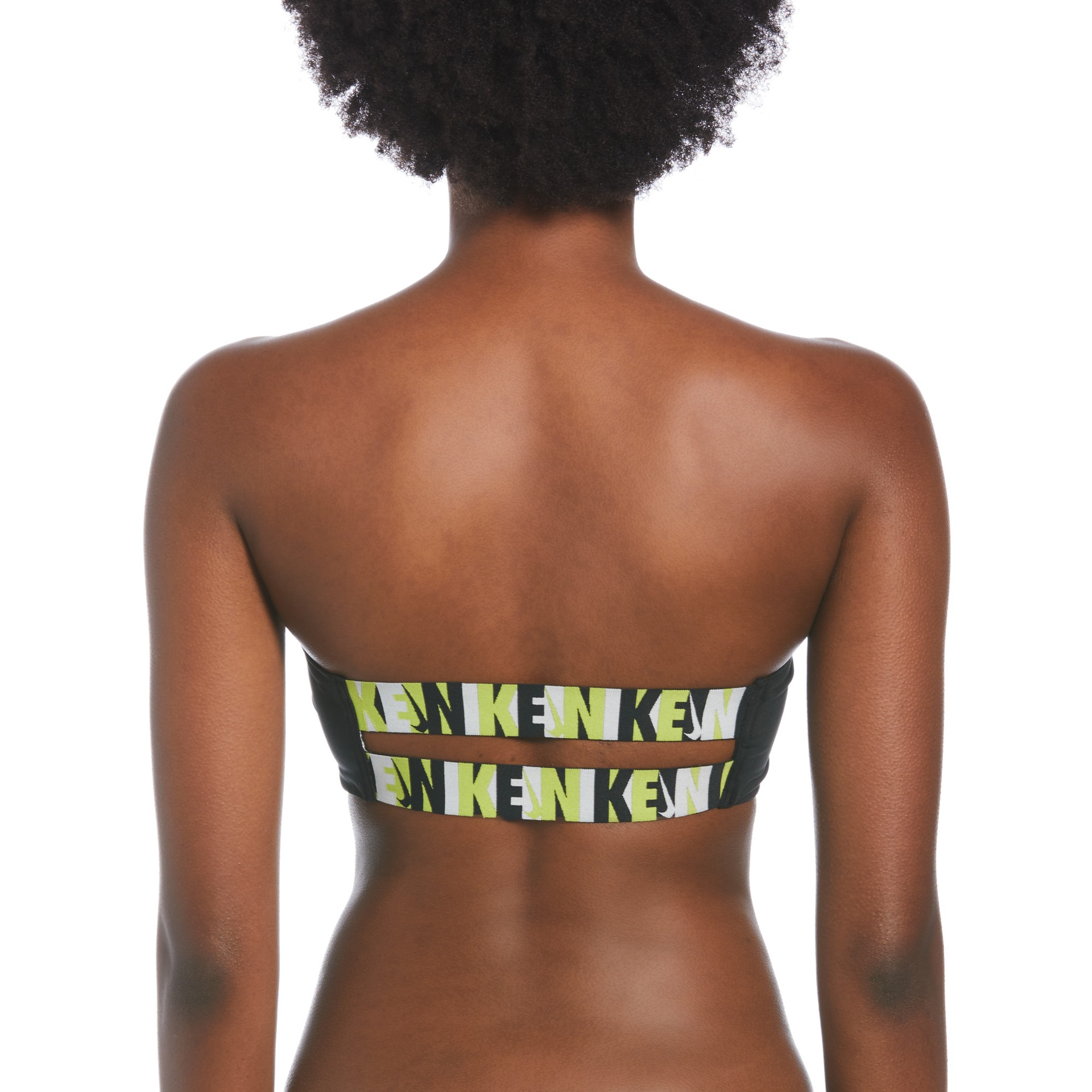 Biquini Top Nike Tape Bandeau Feminino - Foto 2