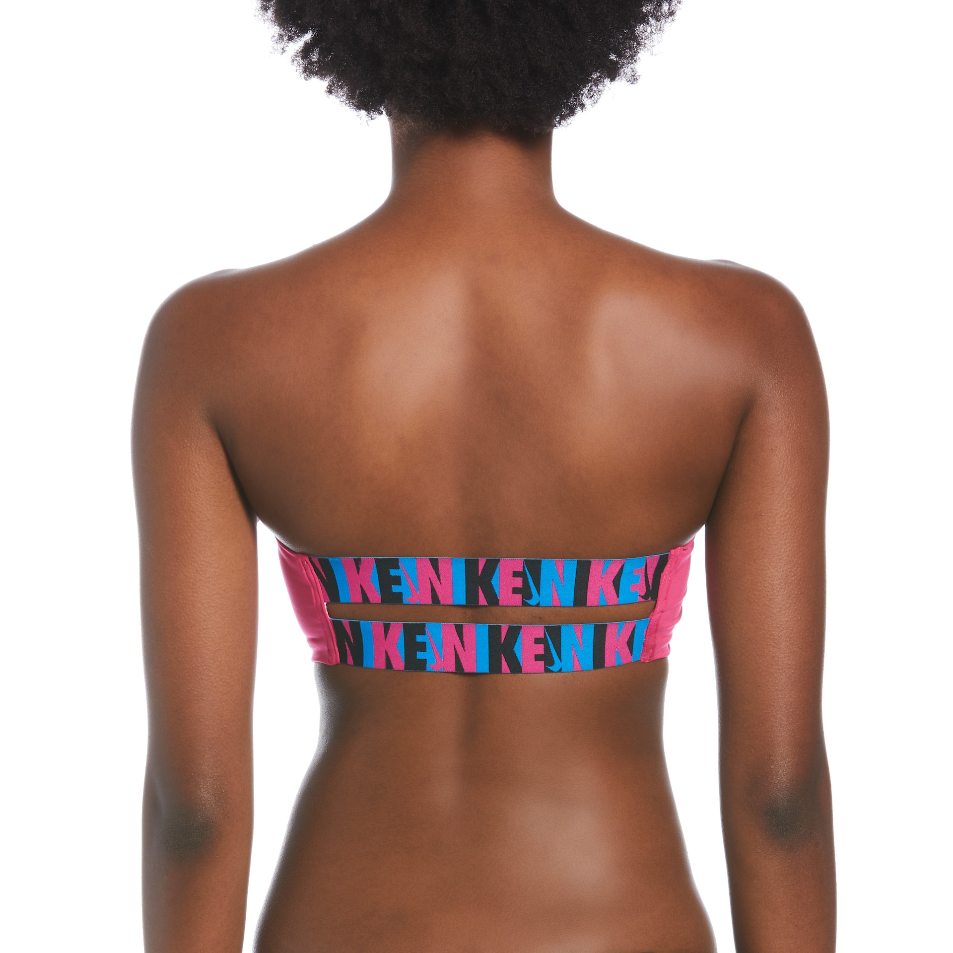 Biquini Top Nike Tape Bandeau Feminino - Foto 2