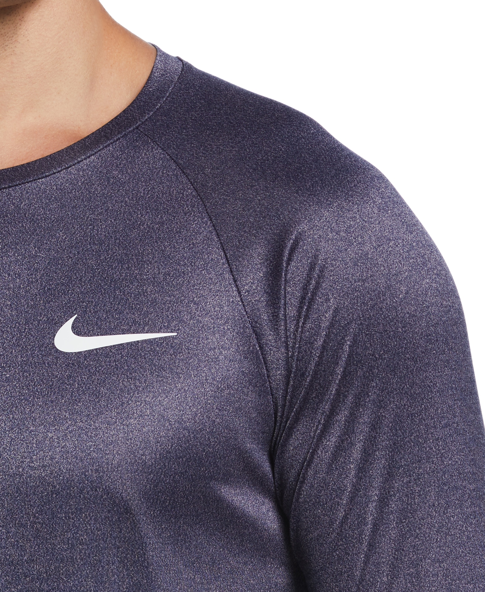 Camiseta Nike Heather Hydroguard Masculina - Foto 4