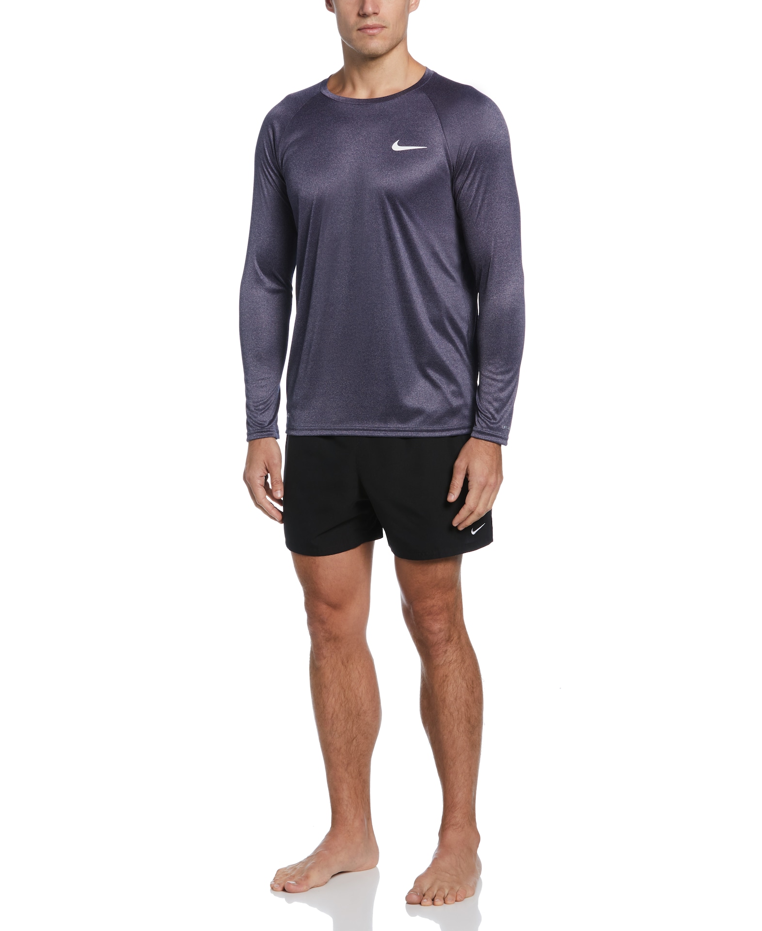 Camiseta Nike Heather Hydroguard Masculina - Foto 5