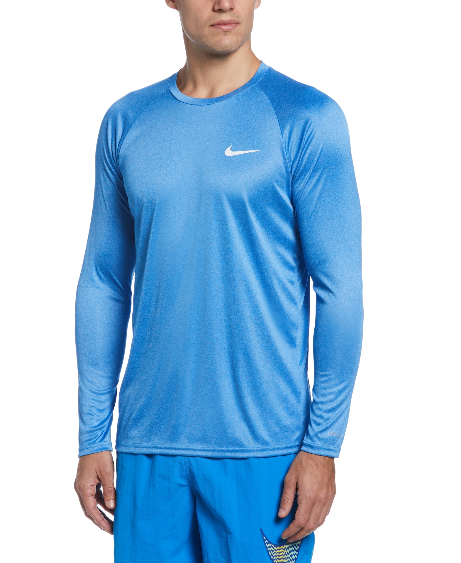 Camiseta Nike Heather Hydroguard Masculina - Foto 6