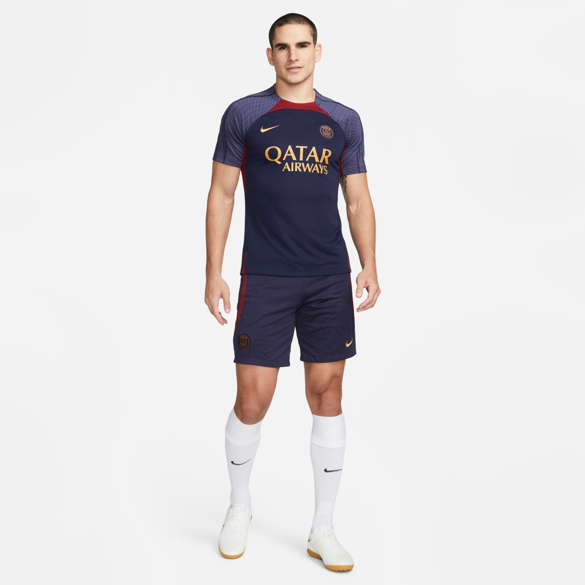 Camiseta Nike Paris Saint-Germain Strike Masculina - Foto 9