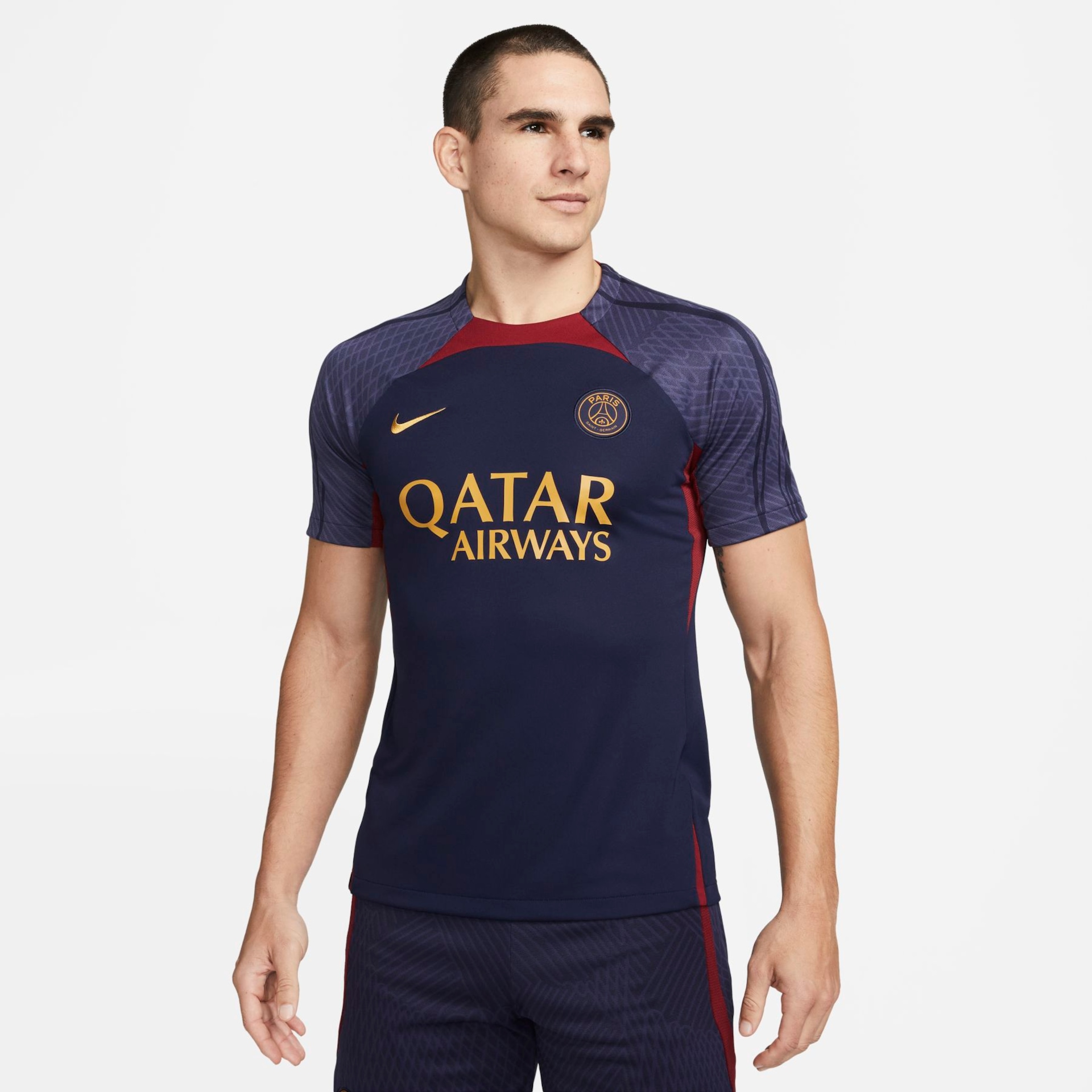 Camiseta Nike Paris Saint-Germain Strike Masculina - Foto 1
