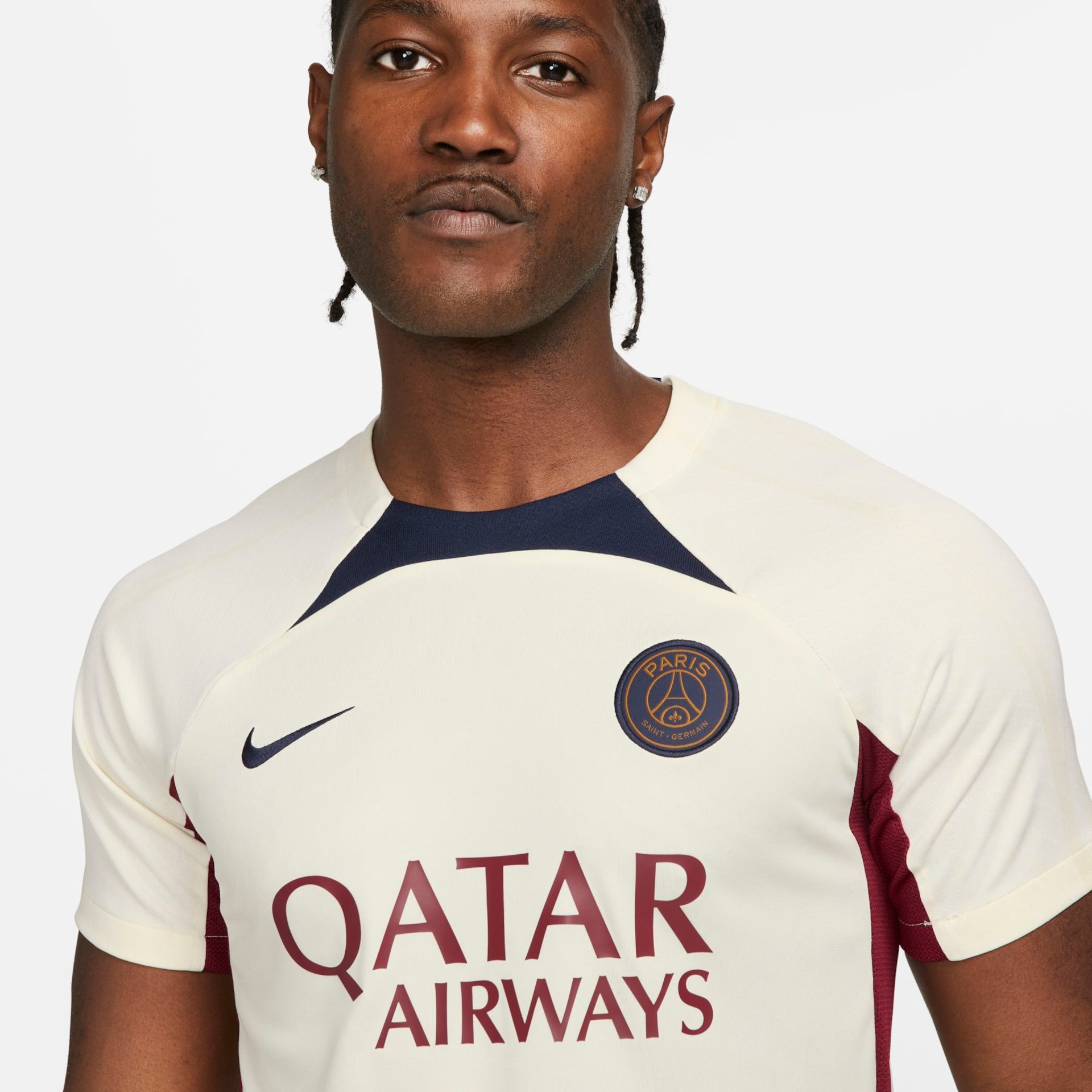 Camiseta Nike Paris Saint-Germain Strike Masculina - Foto 3