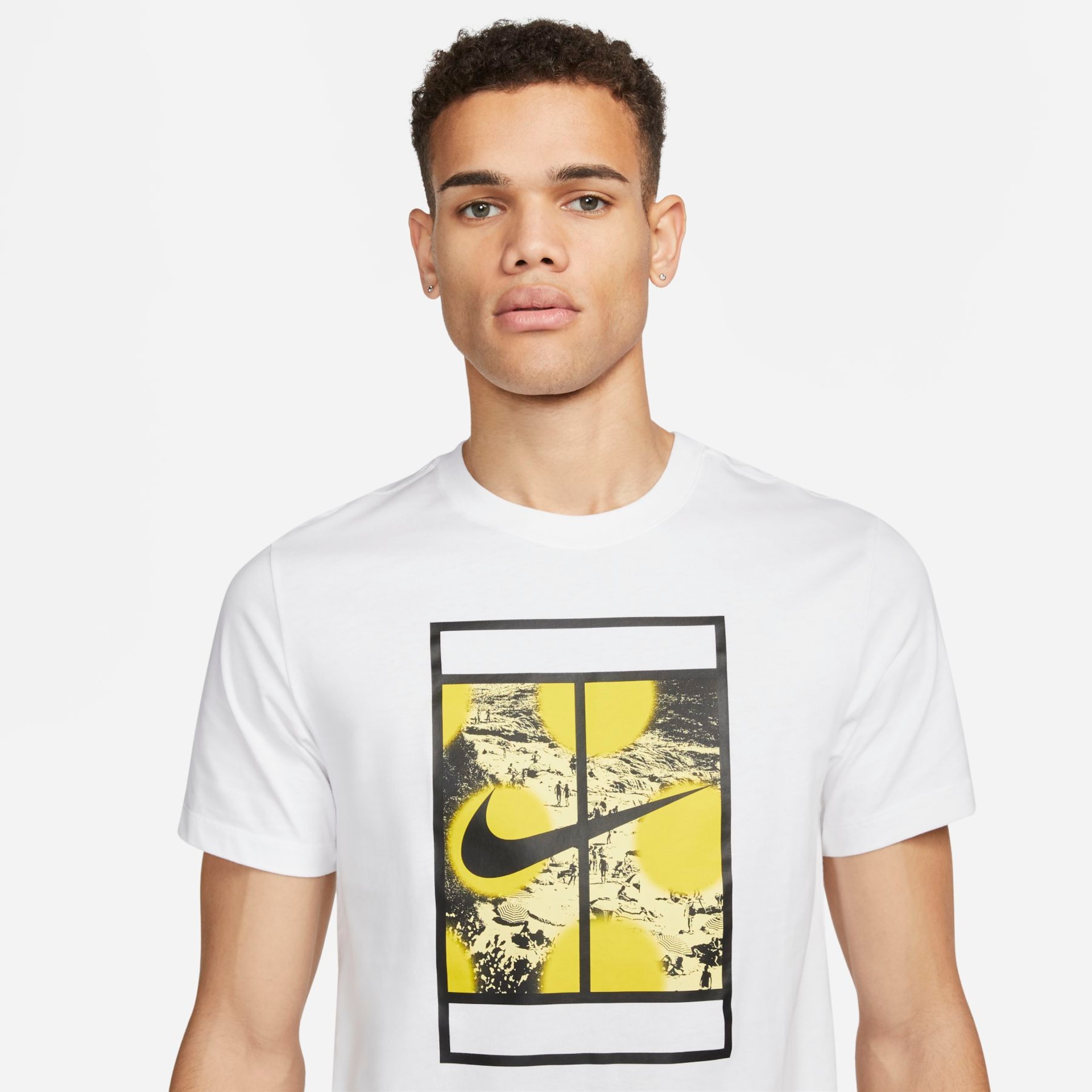 Camiseta Nike Court Masculina - Foto 3