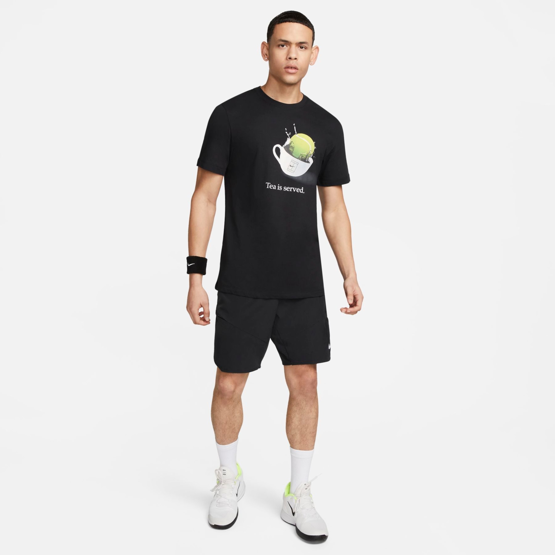 Camiseta Nike Court Dri-FIT Masculina - Foto 5