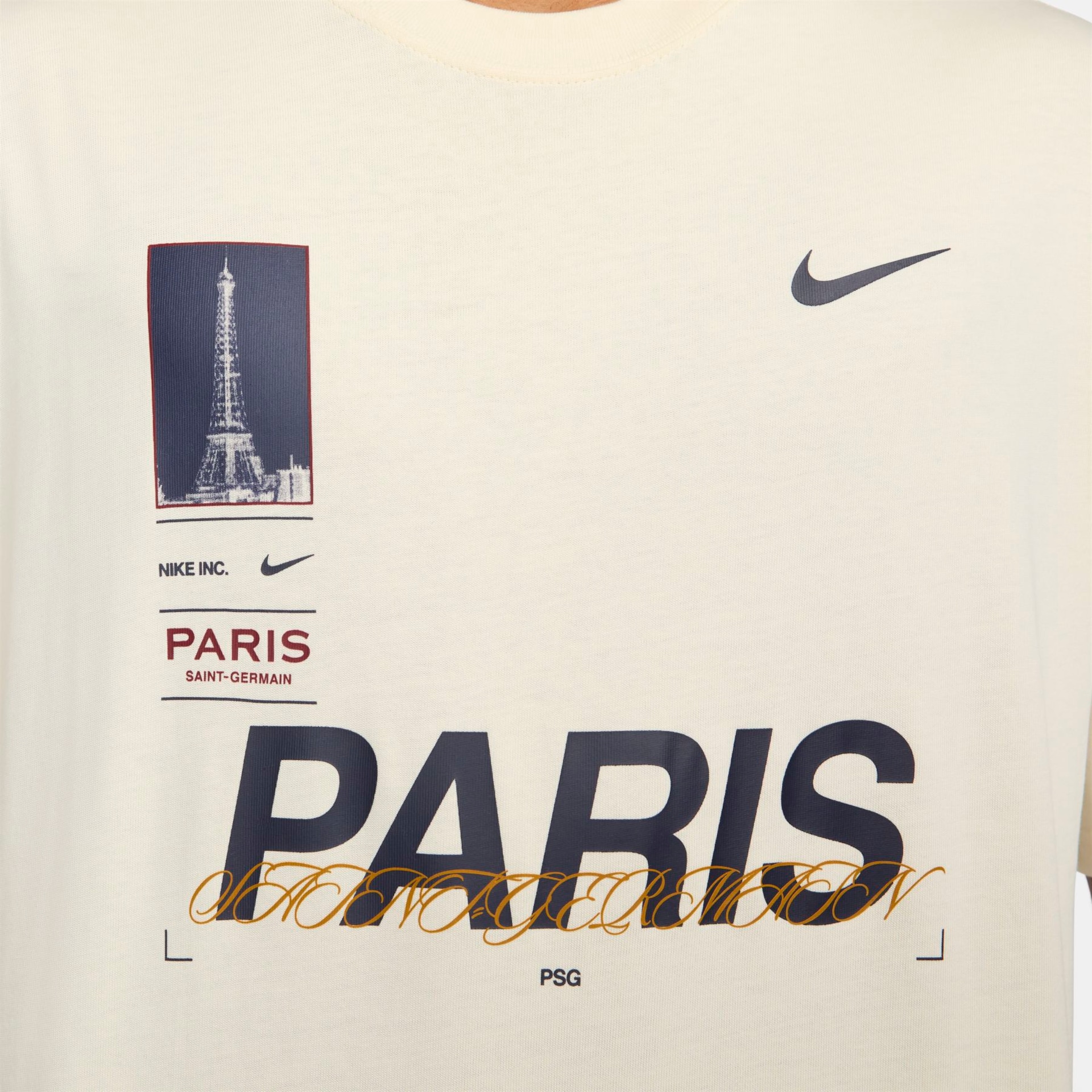Camiseta Nike Max90 Paris Saint-Germain Masculina - Foto 4
