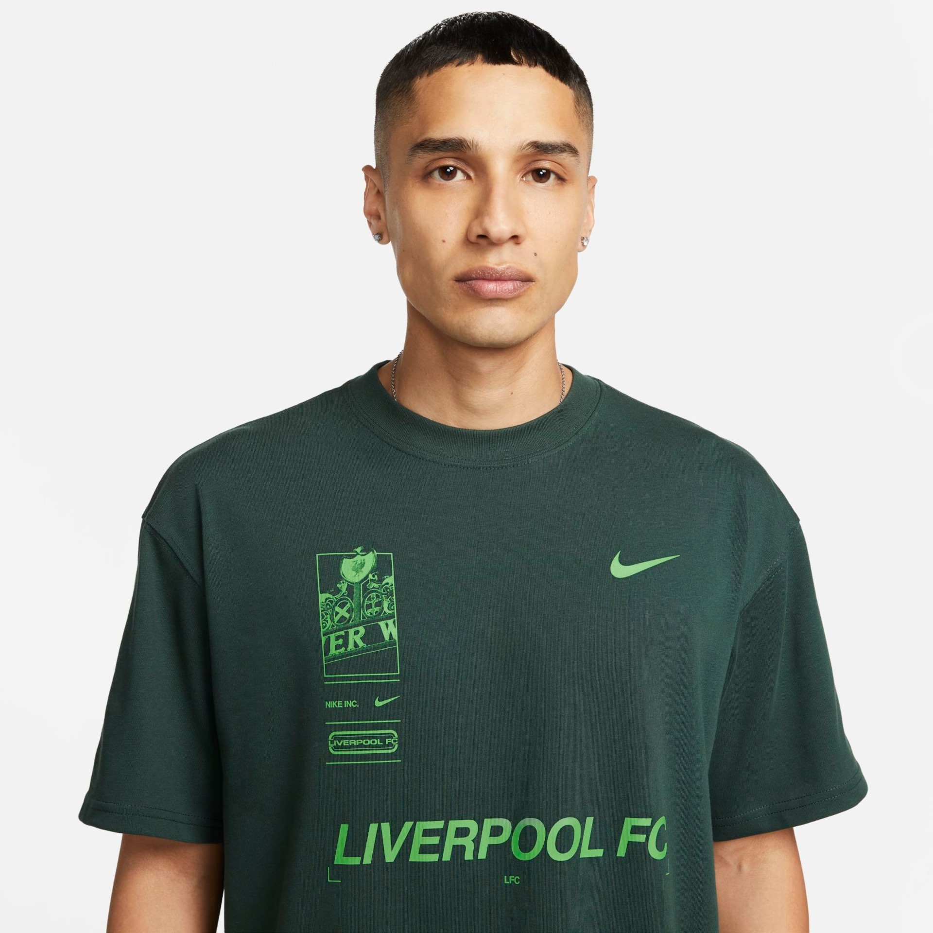 Camiseta Nike Max90 Liverpool Masculina - Foto 3