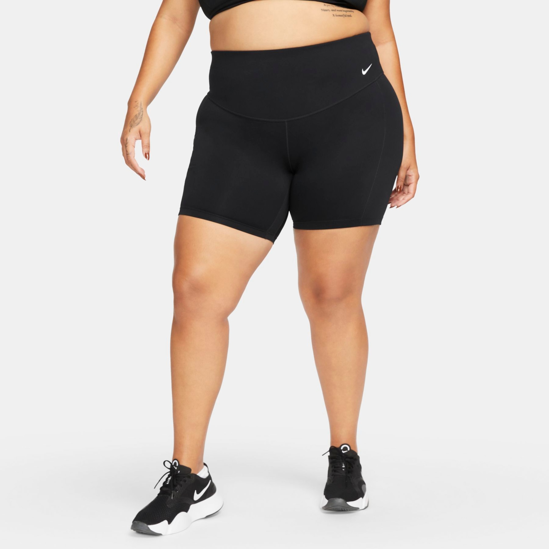 Plus Size - Shorts Nike One Feminino - Foto 3