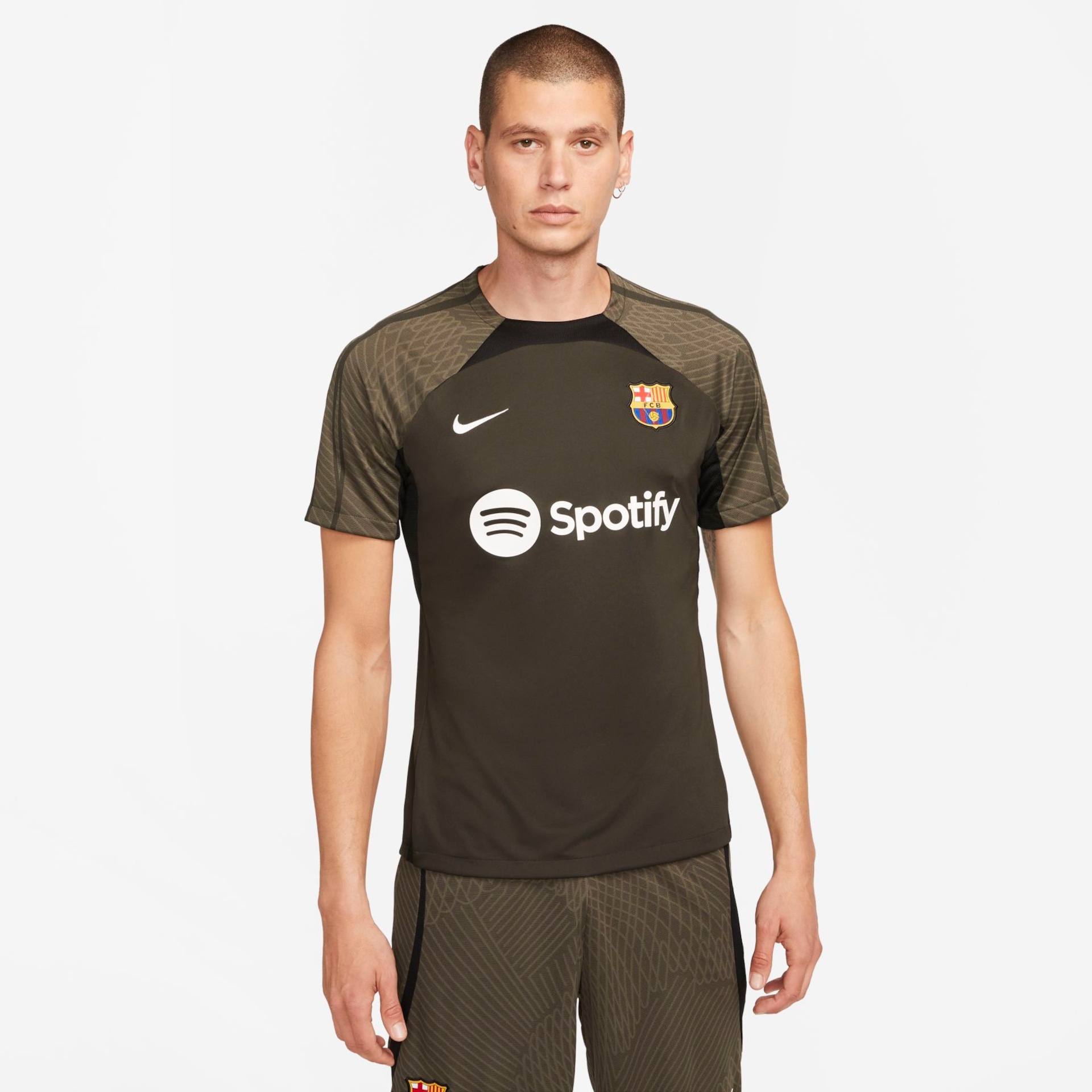 Camiseta Nike Barcelona Strike Masculina - Foto 1