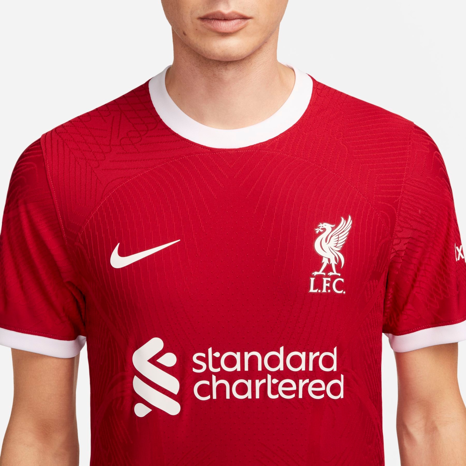 Camisa Nike Liverpool I 2023/24 Jogador Masculina - Foto 3