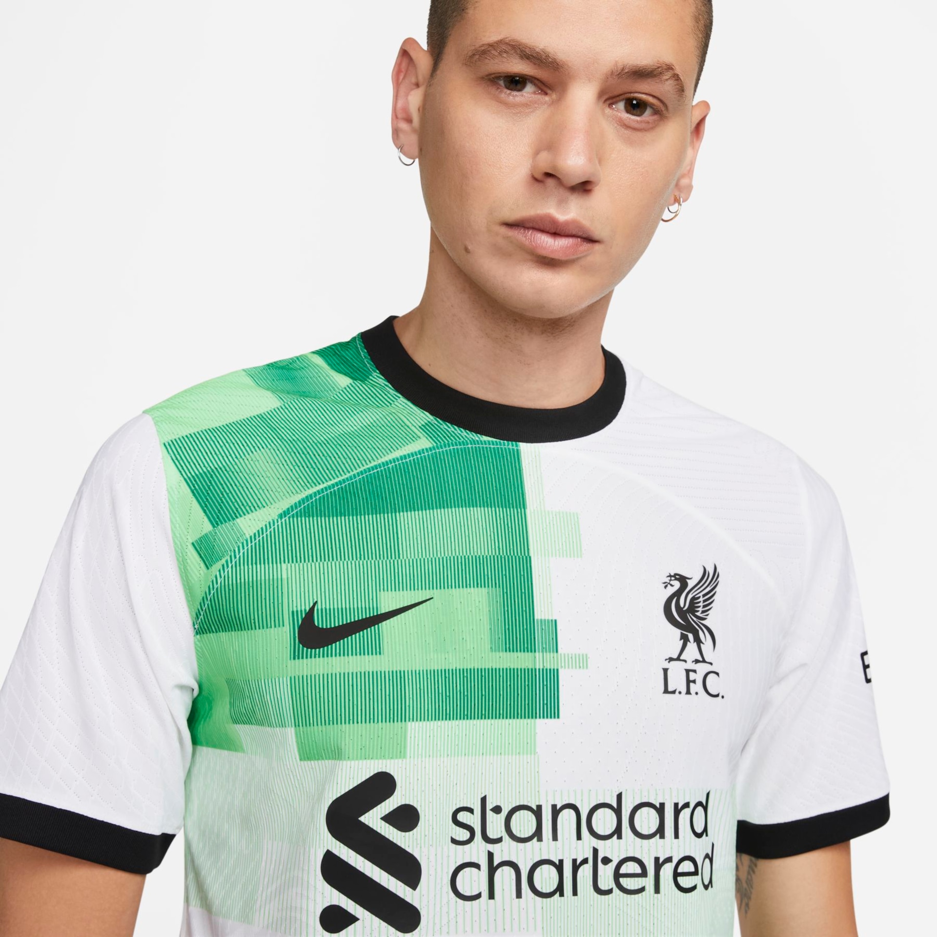 Camisa Nike Liverpool II 2023/24 Jogador Masculina - Foto 3