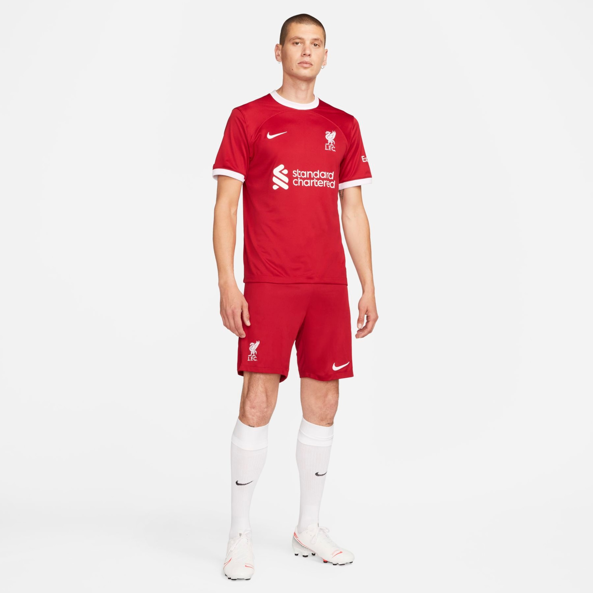 Camisa Nike Liverpool I 2023/24 Torcedor Pro Masculina - Foto 9