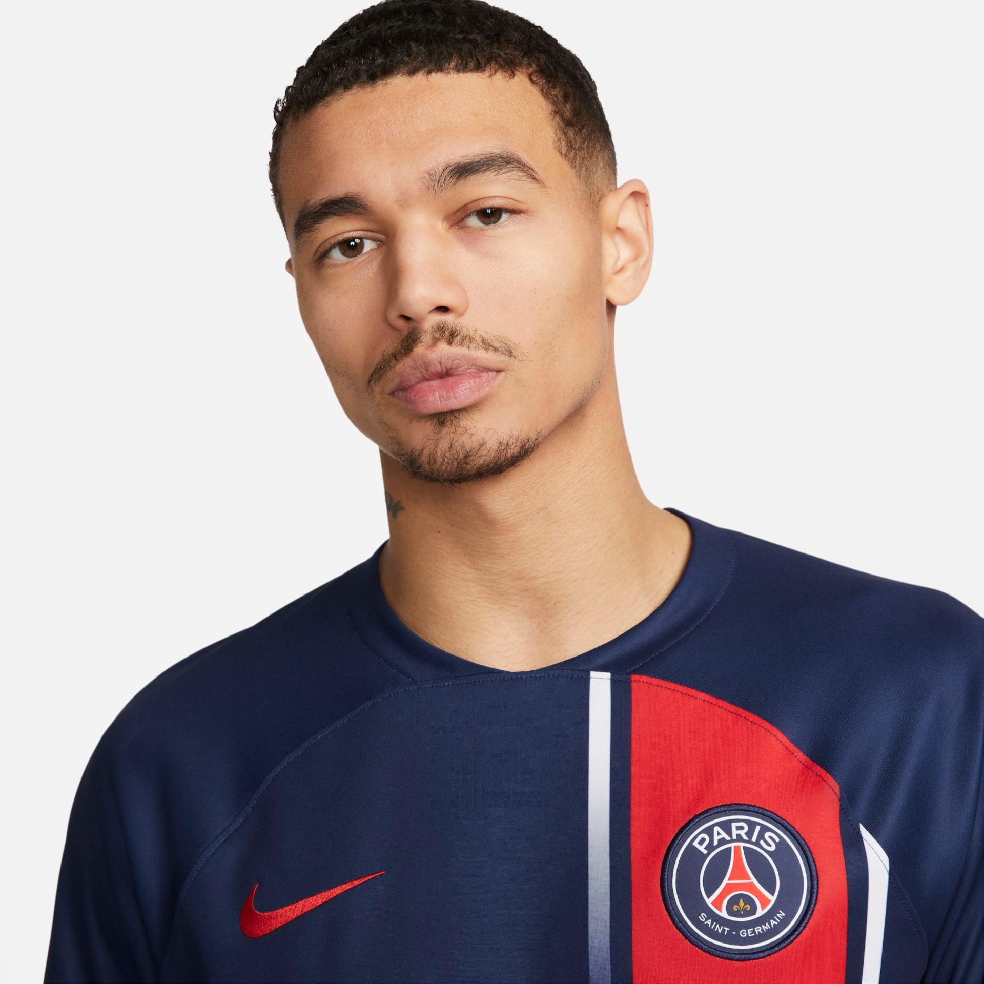 Camisa Nike Paris Saint-Germain I 2023/24 Torcedor Pro Masculina - Foto 3