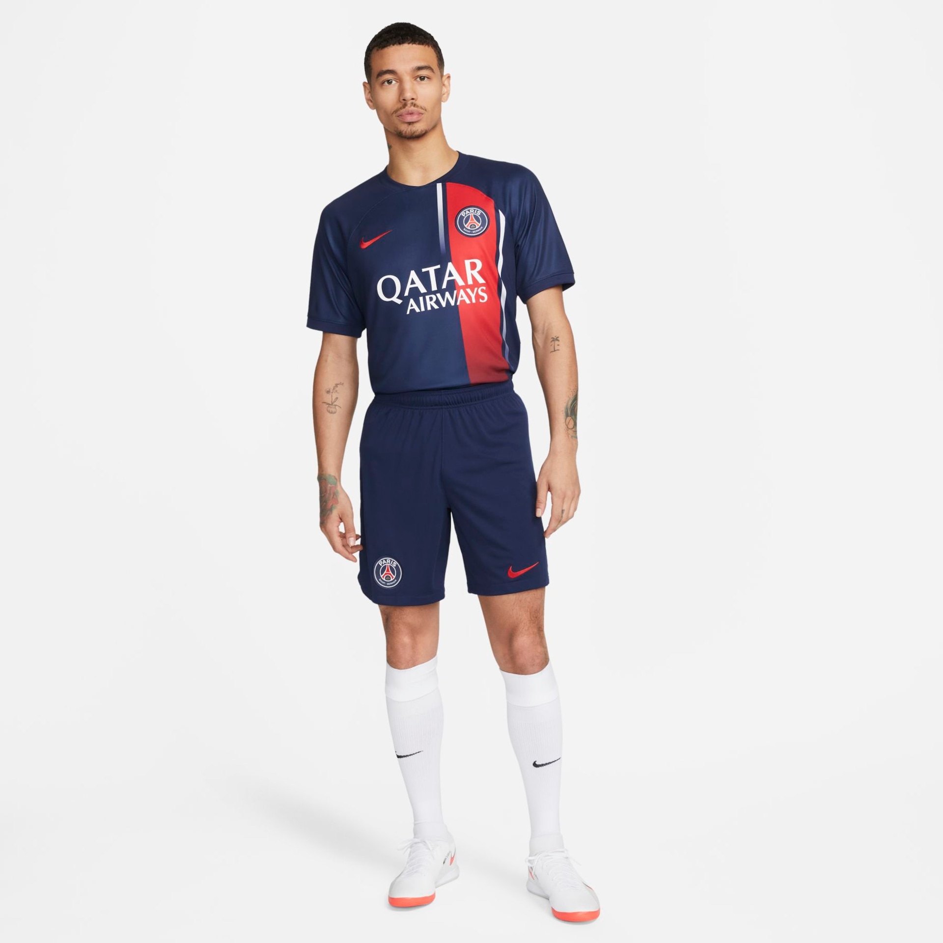 Camisa Nike Paris Saint-Germain I 2023/24 Torcedor Pro Masculina - Foto 8