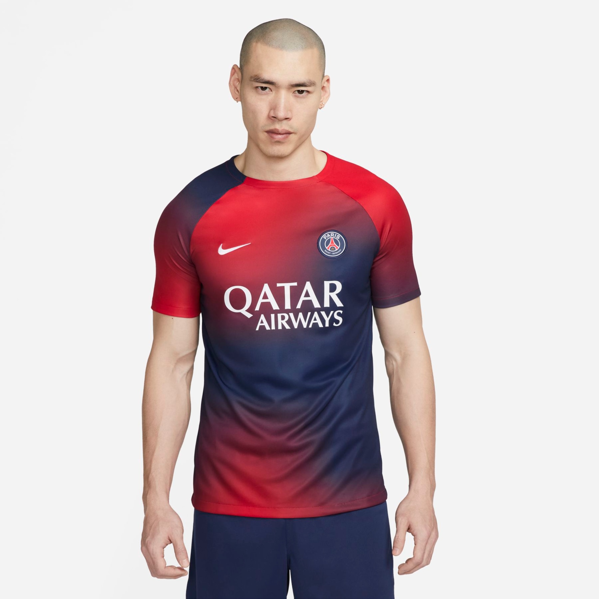 Camiseta Nike Paris Saint-Germain Academy Pro Masculina - Foto 1