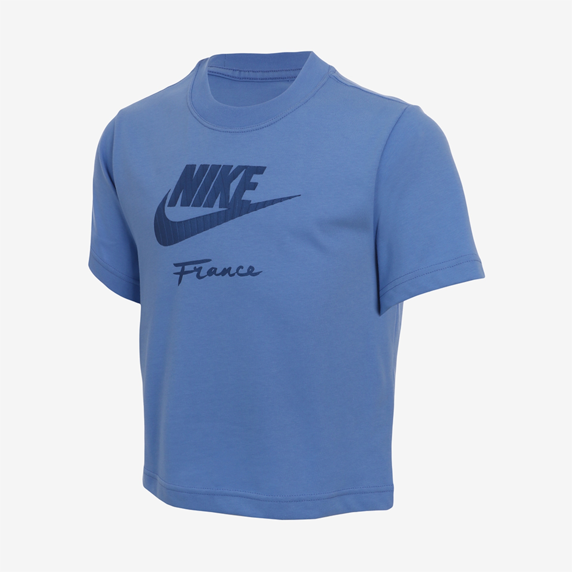 Camiseta Nike França Futura Infantil - Foto 1