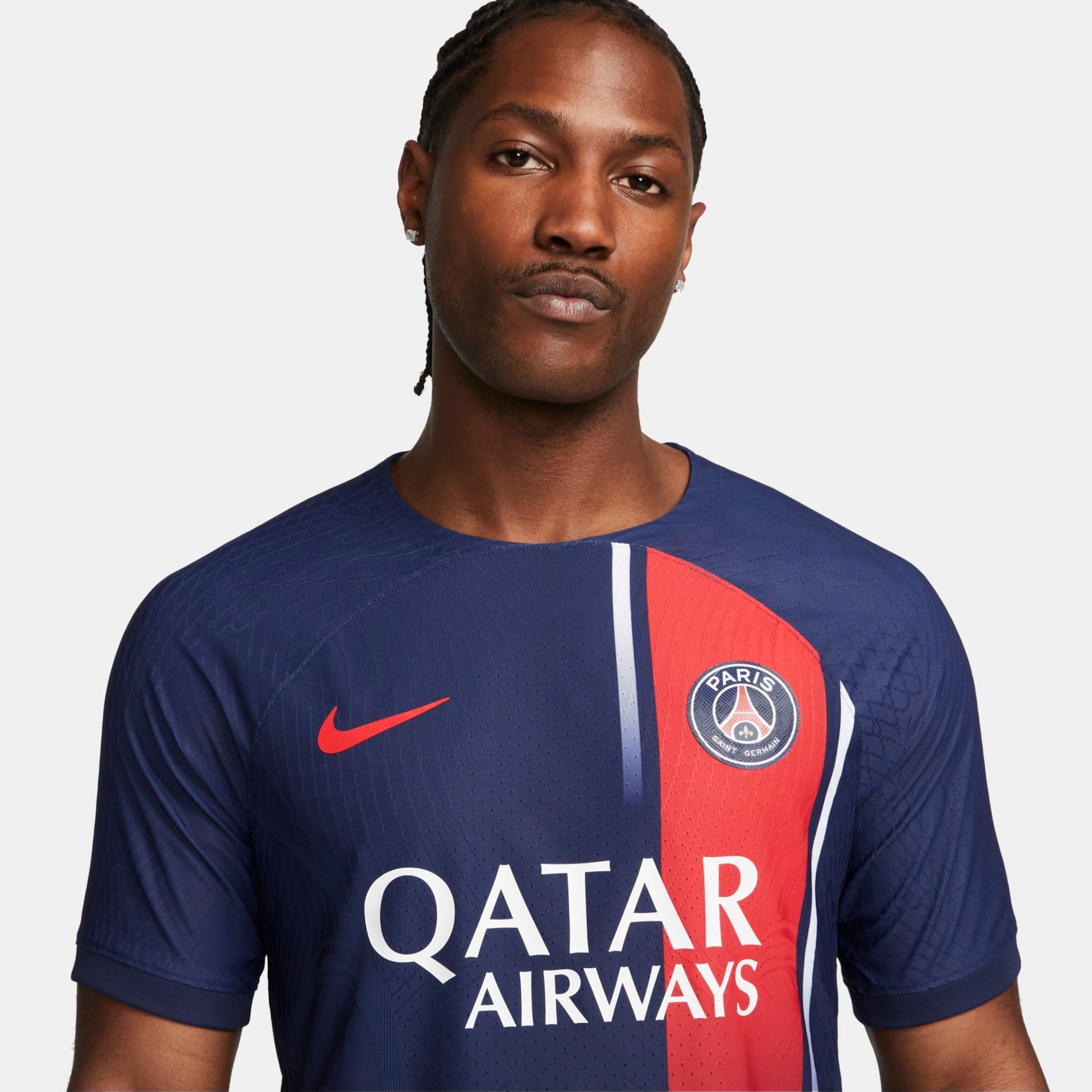 Camisa Nike Paris Saint-Germain I 2023/24 Jogador Masculina - Foto 4